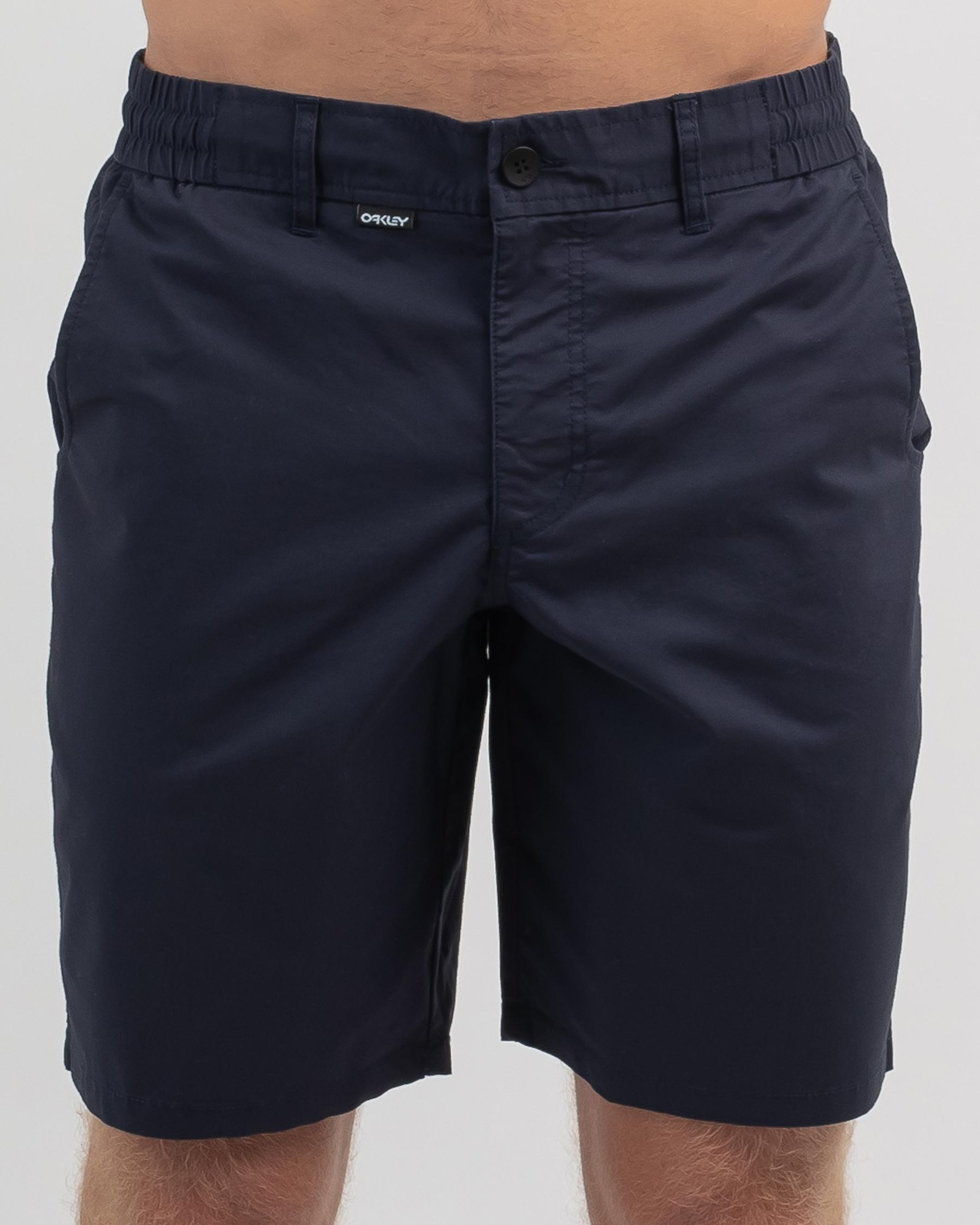 Shop Oakley In The Moment Shorts In Fathom - Fast Shipping & Easy ...