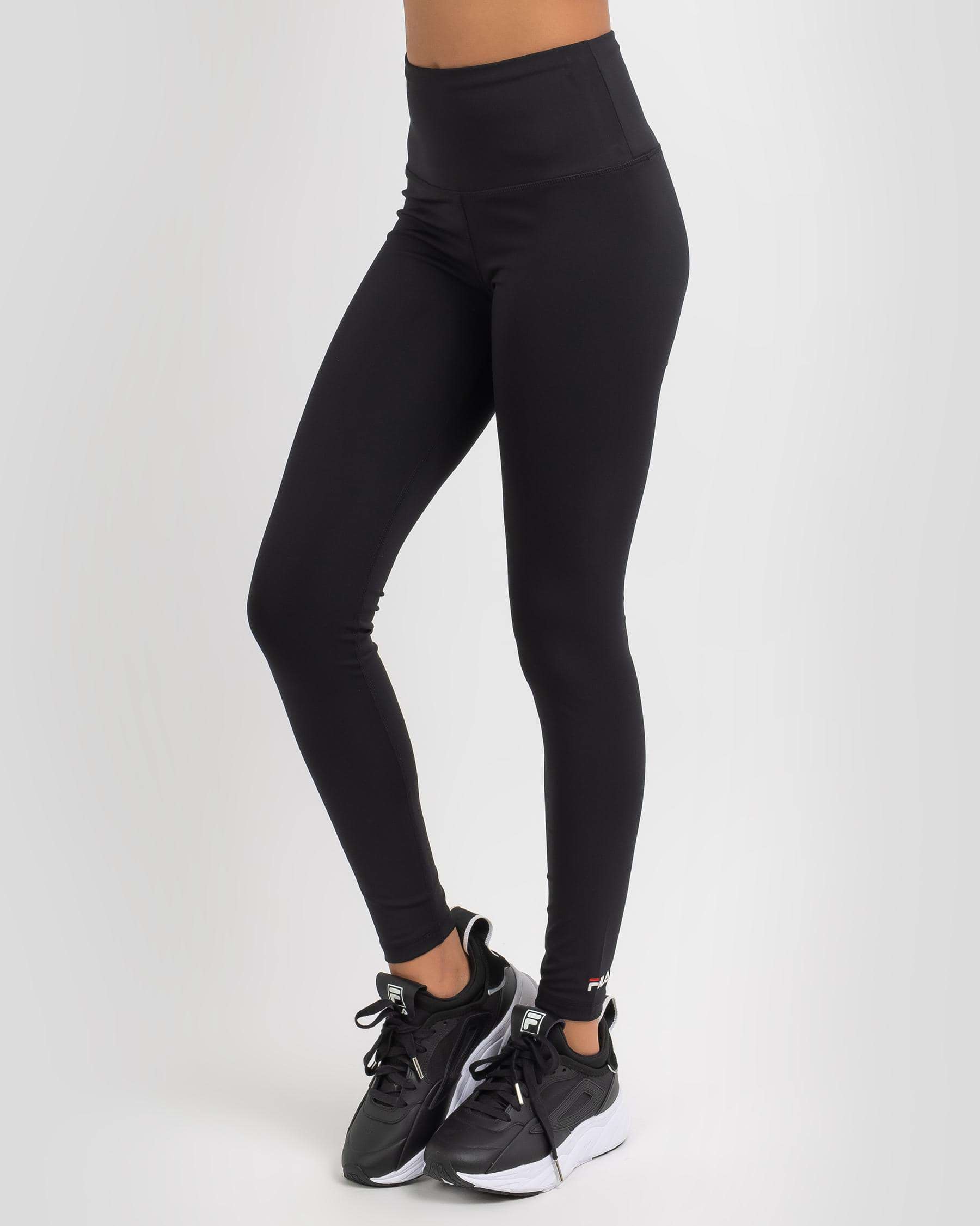 Shop Fila Classic Leggings In Black - Fast Shipping & Easy Returns ...