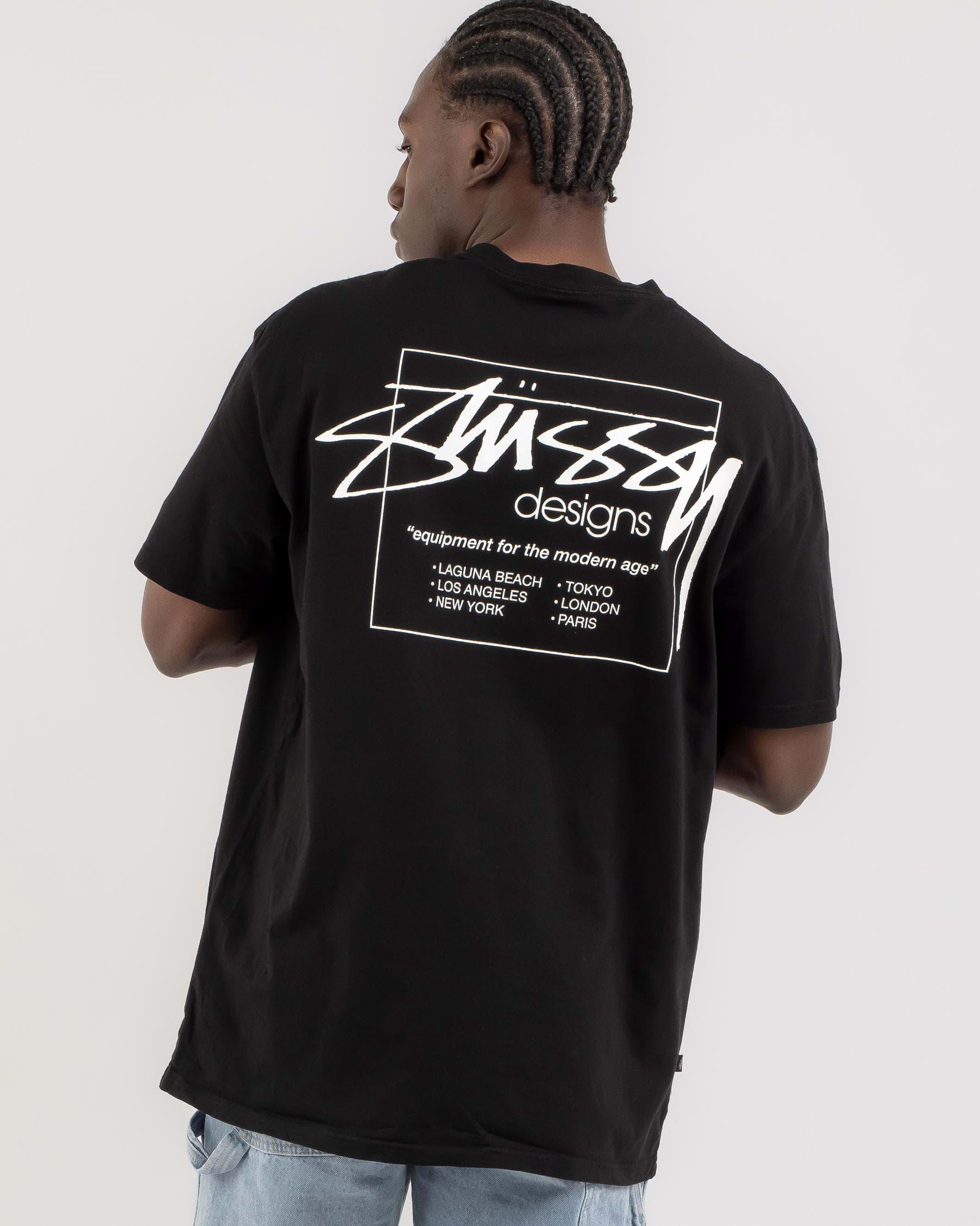 国内正規品 Stussy Age Modern Stussy Age 50-50 Modern Tシャツ T