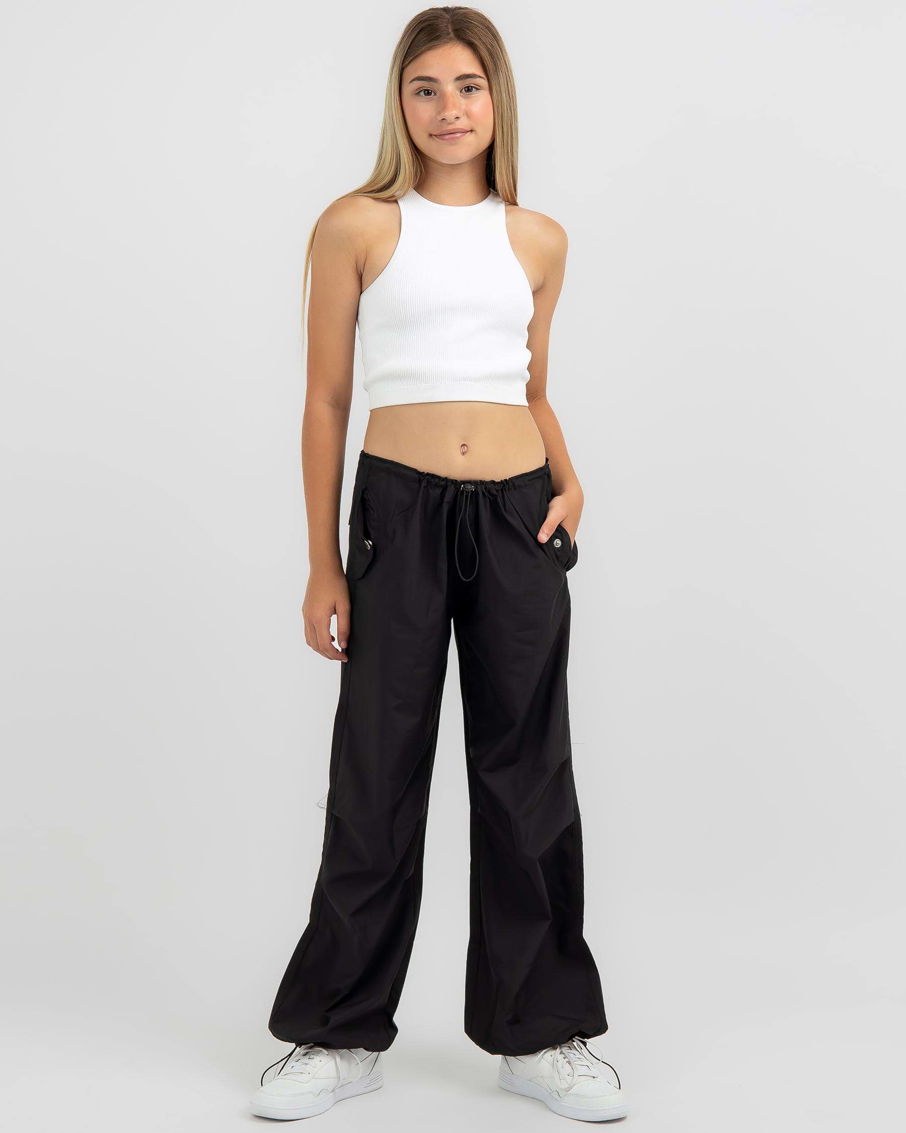 Shop Ava And Ever Girls' Gigi Pants In Black - Fast Shipping & Easy ...