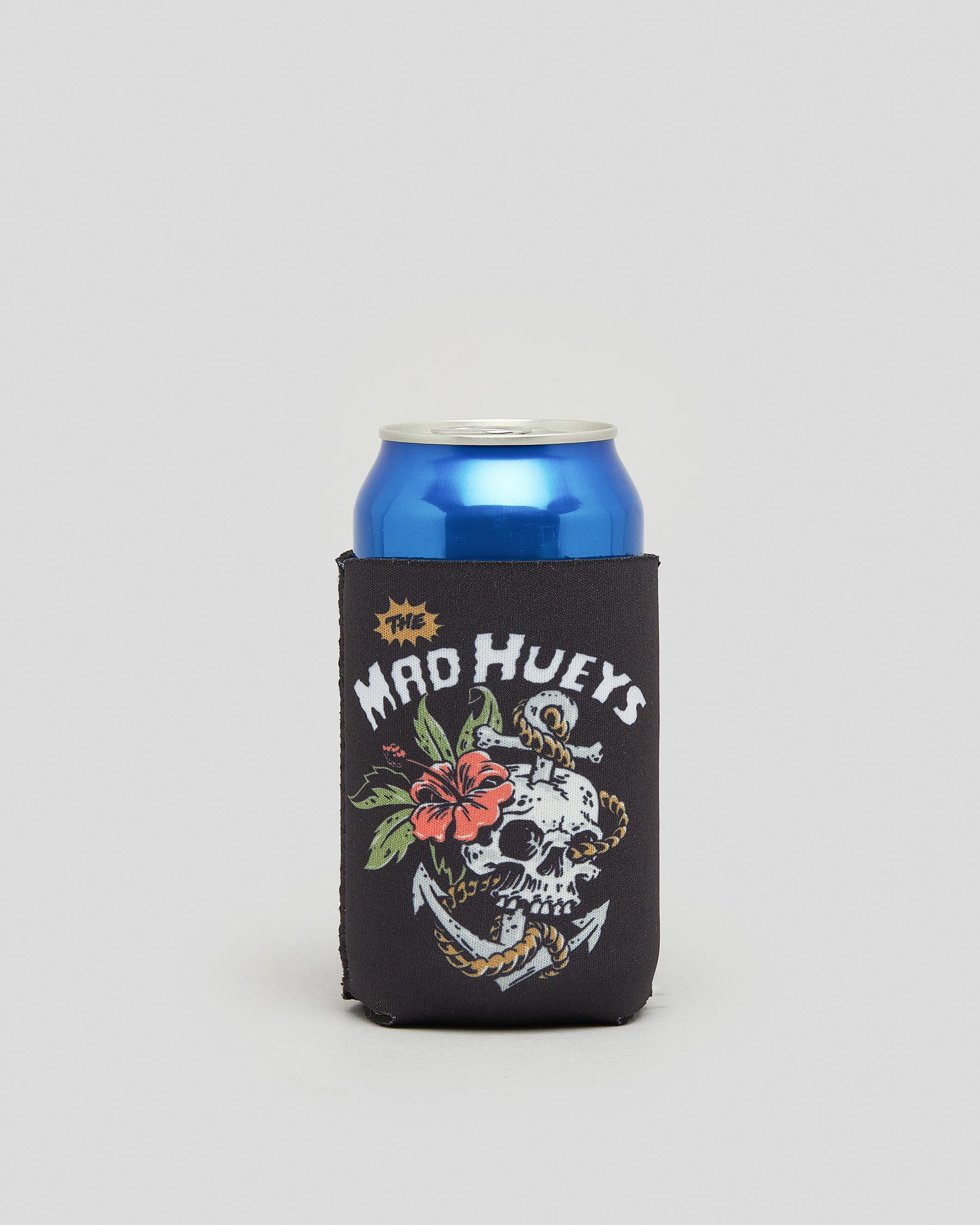 The Mad Hueys Dirty Vacay Stubby Cooler In Black - Fast Shipping & Easy ...