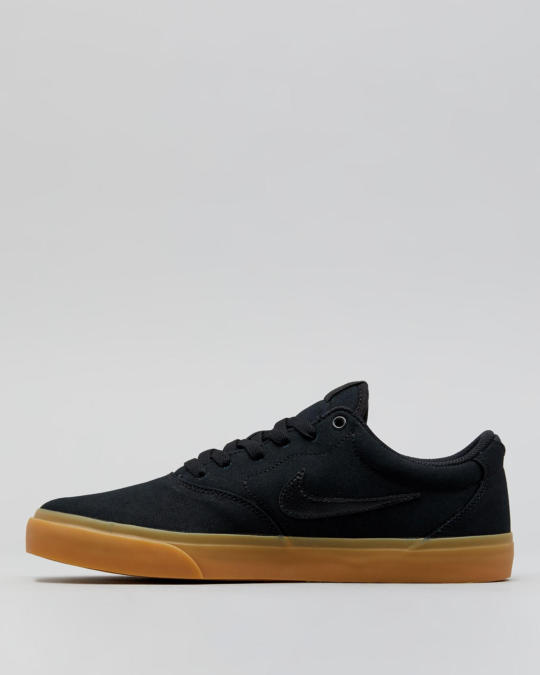 Shop Nike Charge Shoes In Black/black-black-gum Light B - Fast Shipping ...