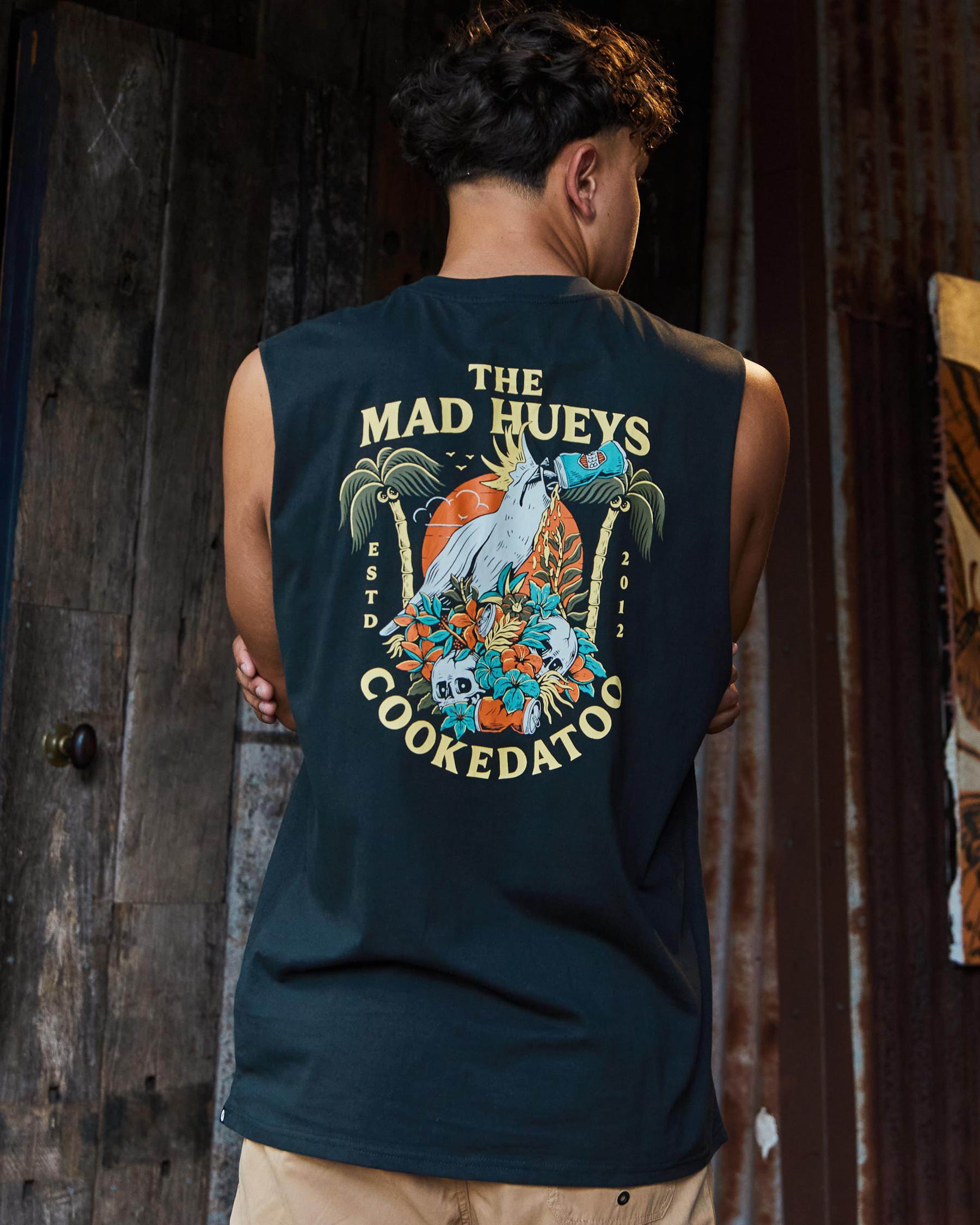 The Mad Hueys Cookedatoo III Muscle Tank In Vintage Black - FREE ...