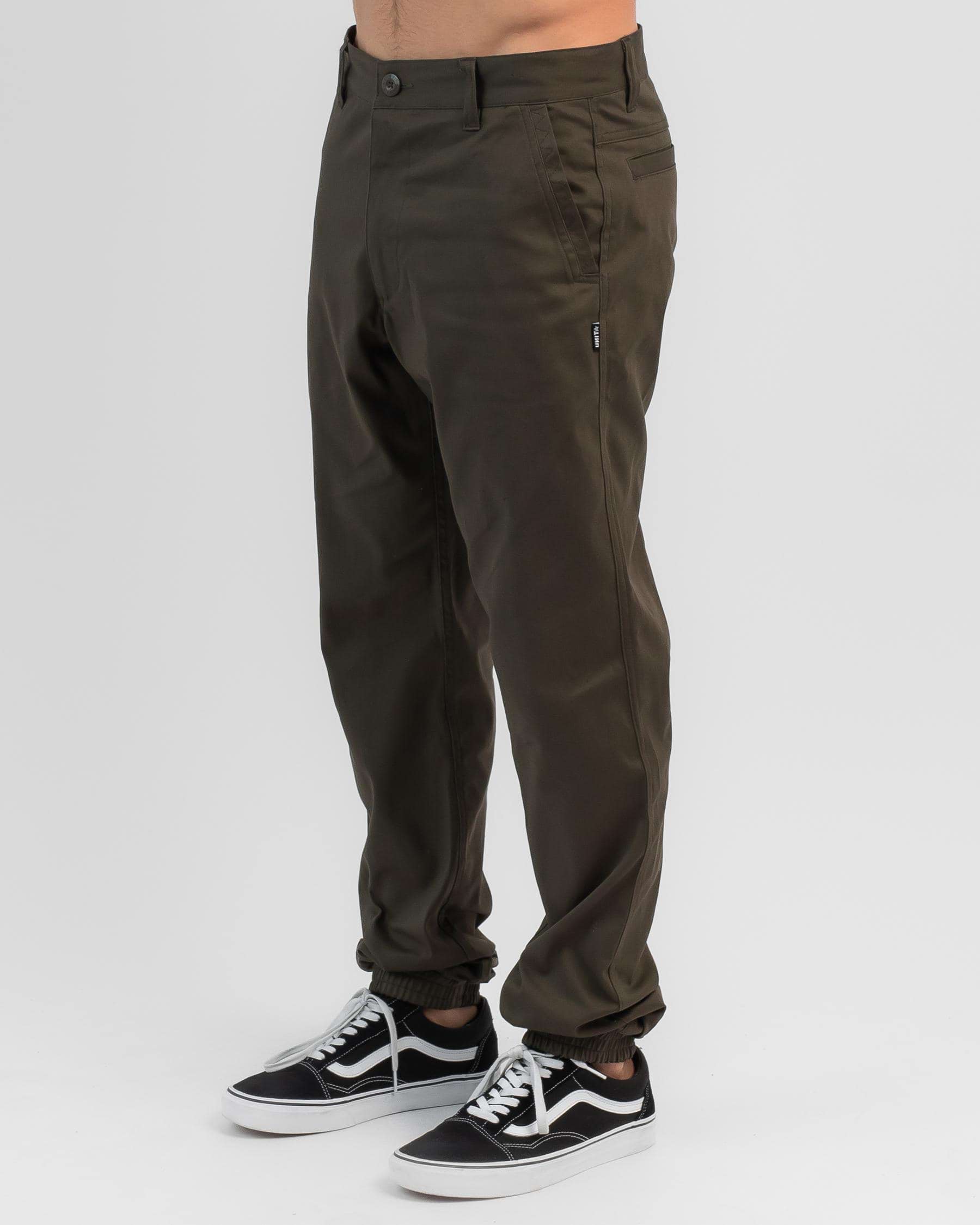 Shop Unit Rockbottom Pants In Military - Fast Shipping & Easy Returns ...