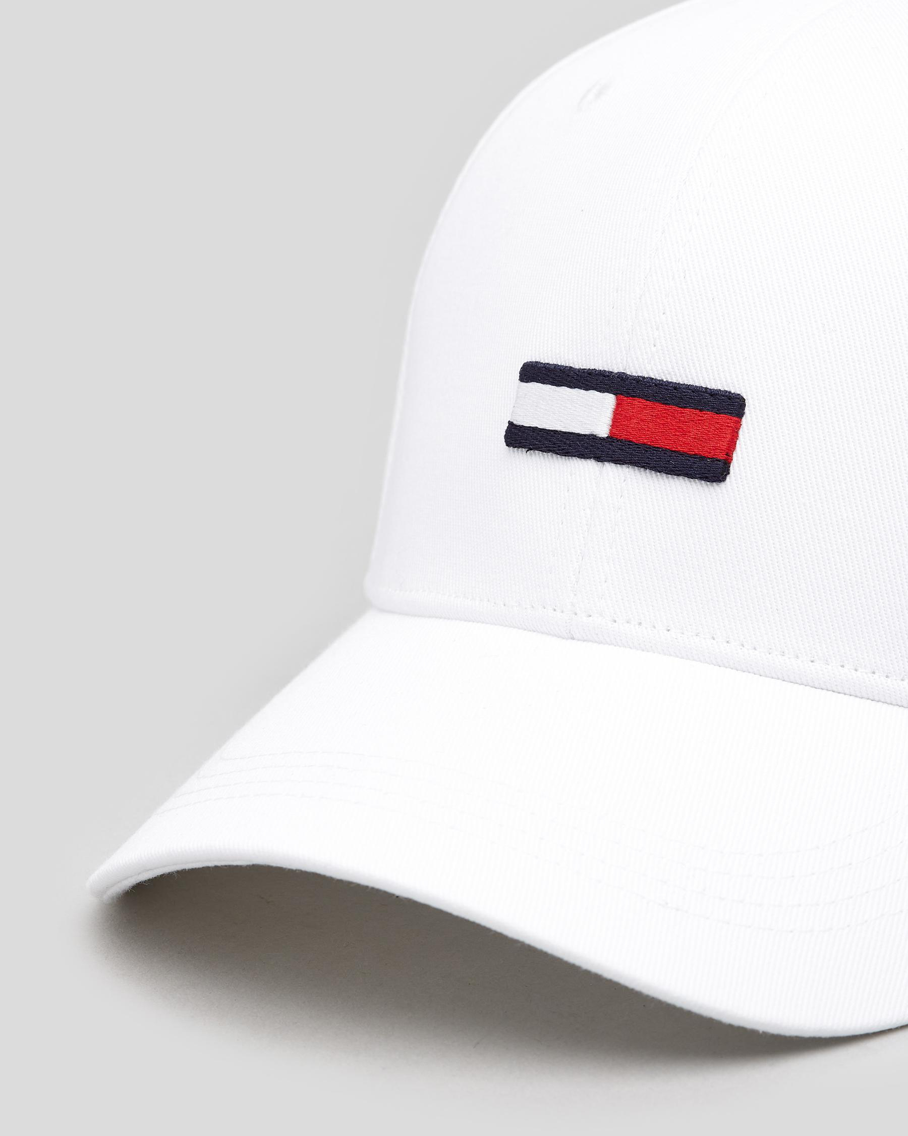 - Beach Returns & City TJM Hilfiger Shipping States White FREE* - United Tommy Easy Flag In Cap