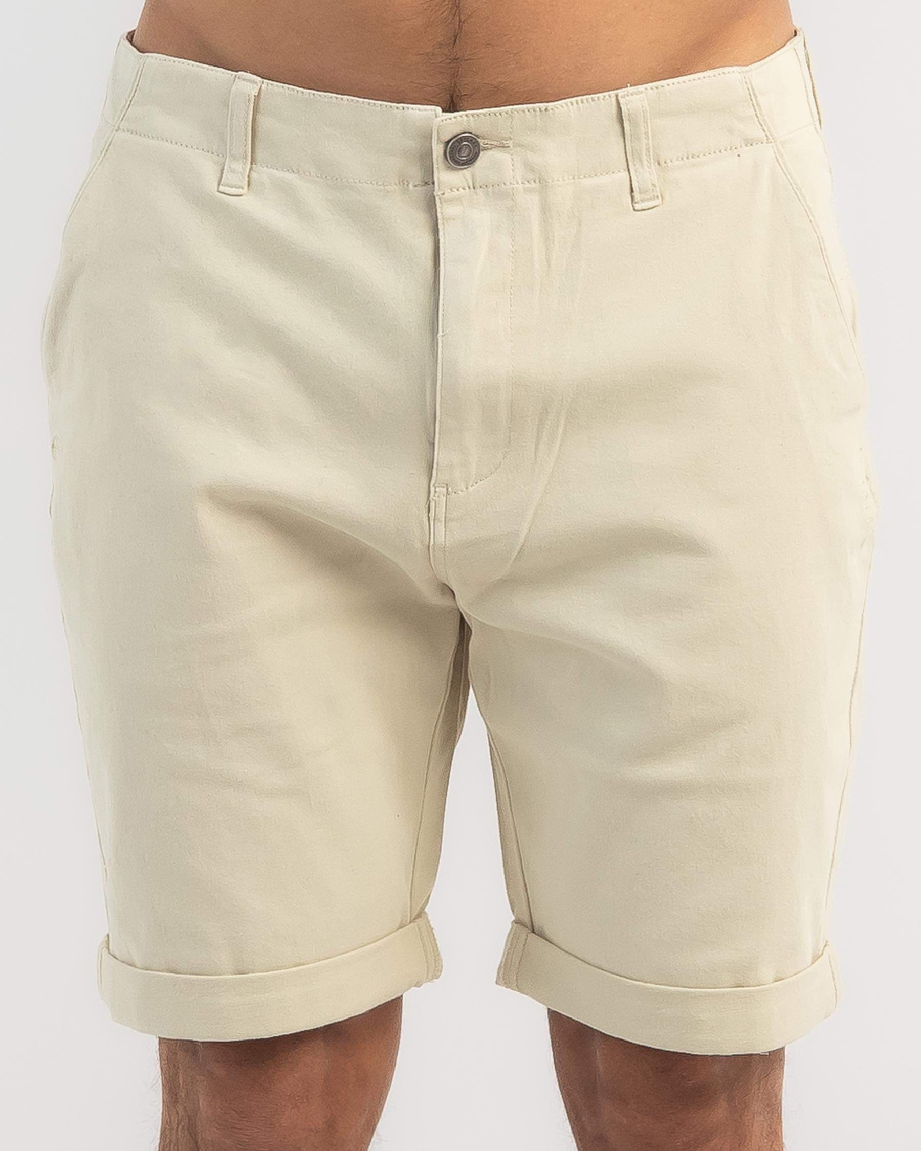 Shop Skylark Vanished Walk Shorts In Light Stone - Fast Shipping & Easy ...