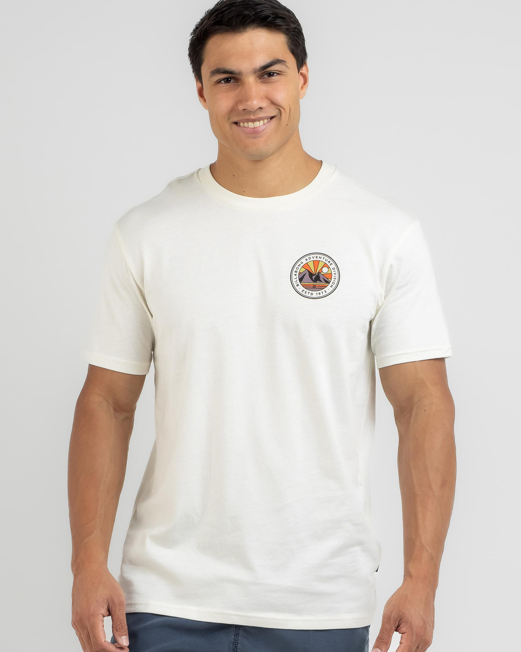 Billabong Rockies T-Shirt - Men's T-Shirts in Off White