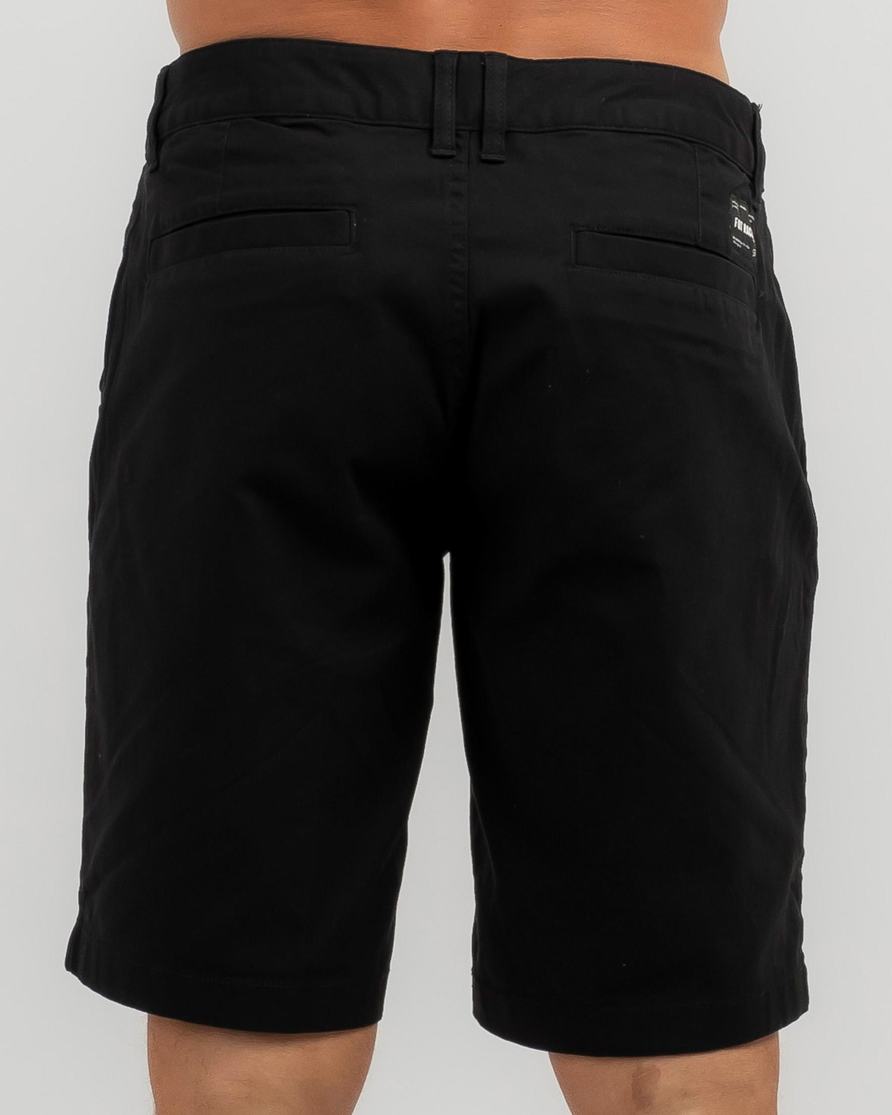 Shop Fox Essex 2.0 Walk Shorts In Black - Fast Shipping & Easy Returns ...