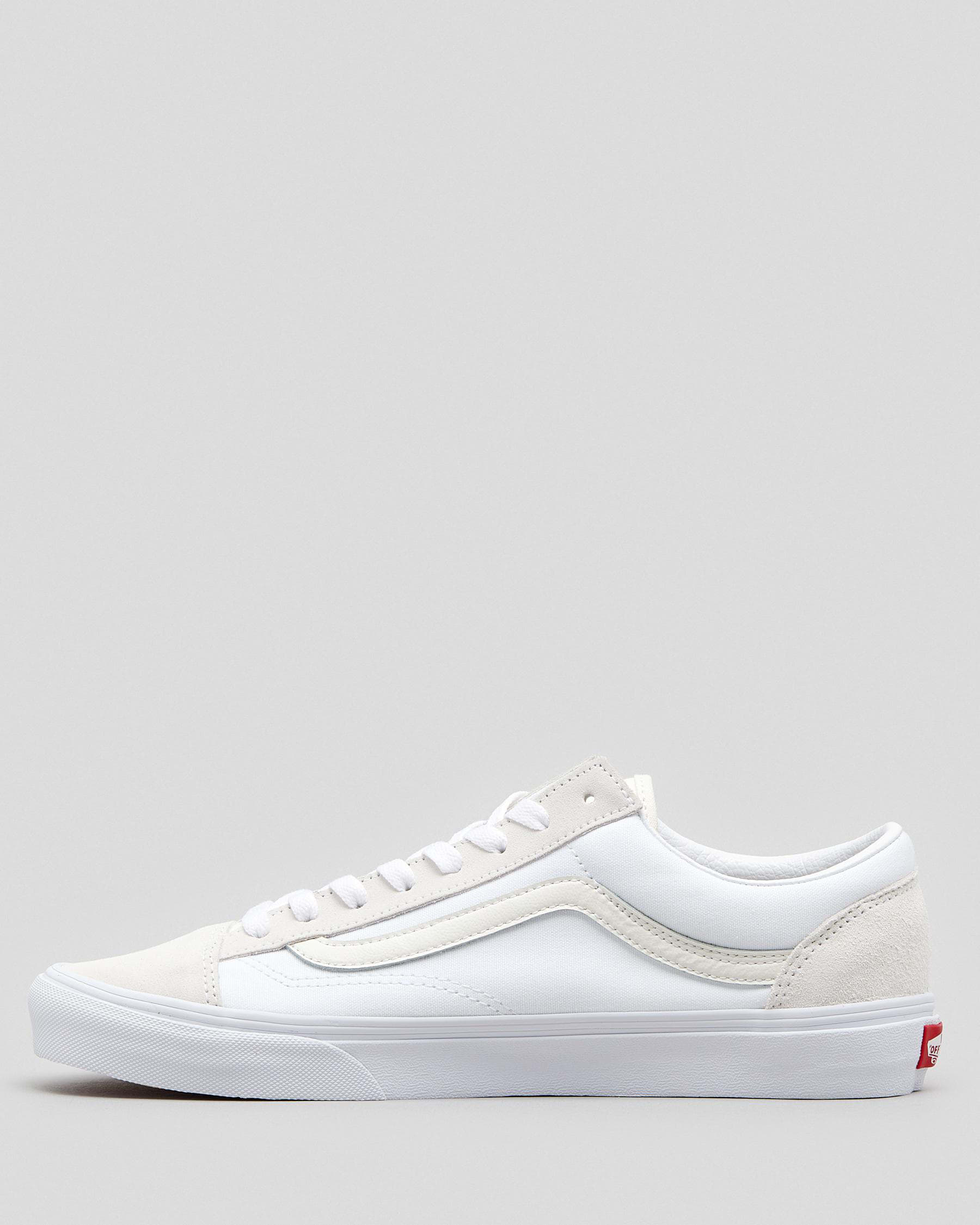Shop Vans Style 36 Shoes In Marshmallow/true White - Fast Shipping ...