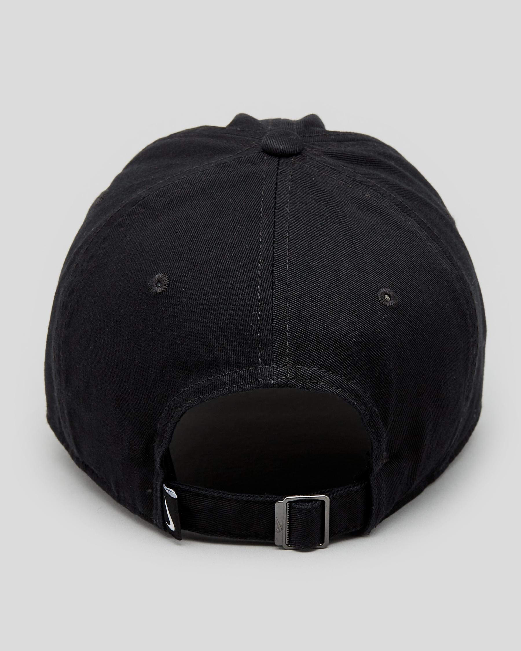 Shop Nike H86 Swoosh Cap In Black/black - Fast Shipping & Easy Returns ...