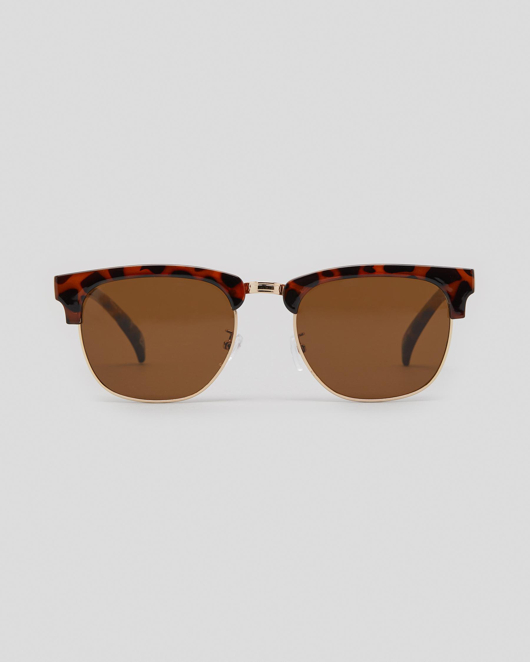 Shop Aire Stratosphere Sunglasses In Dark Tort/brown Mono - Fast ...