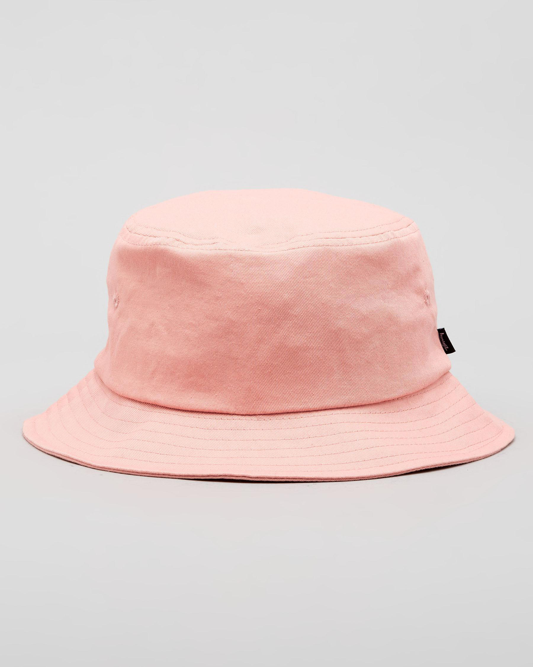 Stussy Stock Bucket Hat In Dusty Pink - Fast Shipping & Easy Returns ...