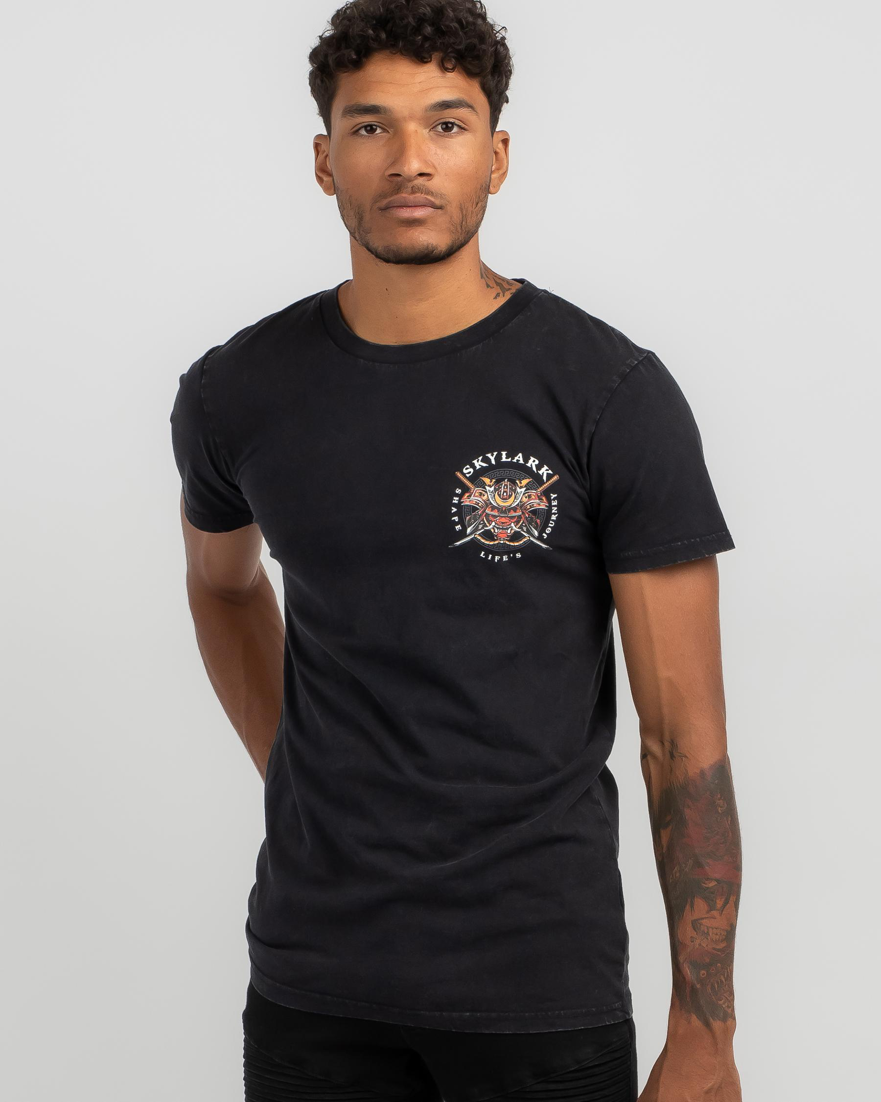 Shop Skylark Warrior T-Shirt In Black Acid - Fast Shipping & Easy ...