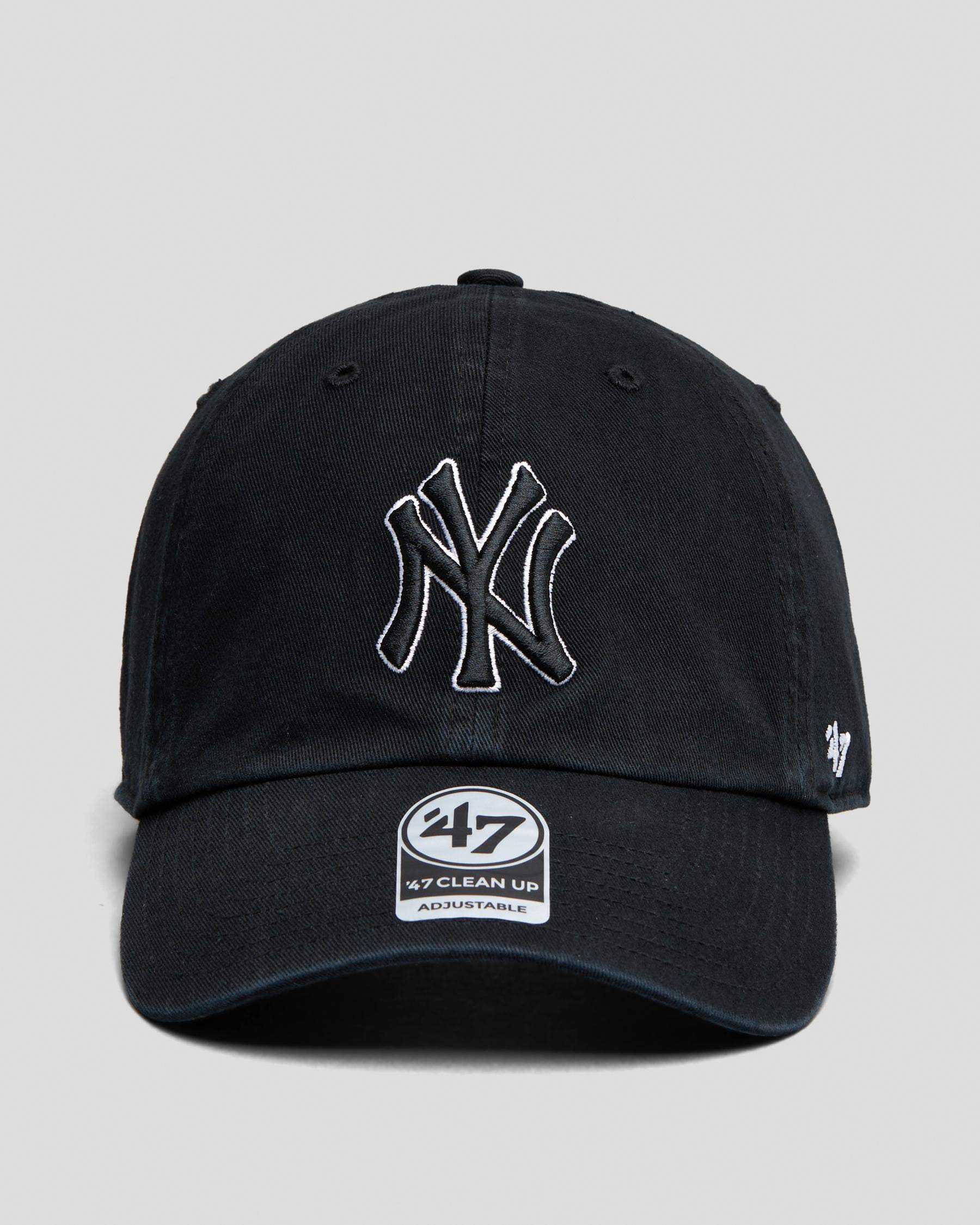 New York Yankees Gray 47 Clean Up Cap