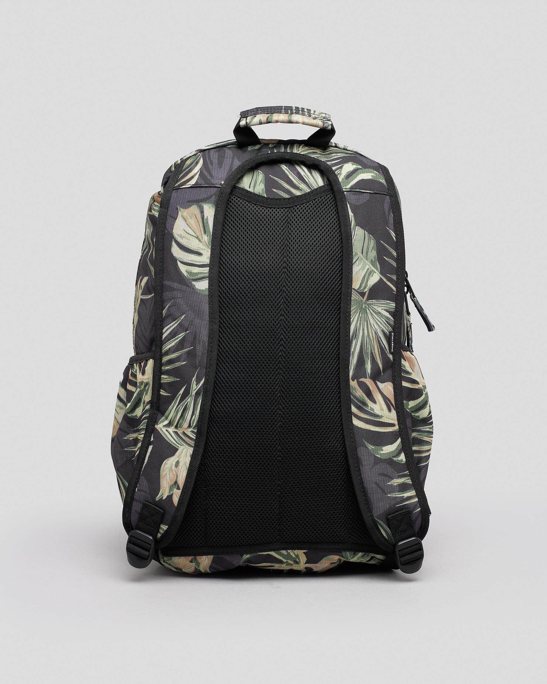 Shop Billabong Tropicana Roadie Backpack In Black - Fast Shipping ...