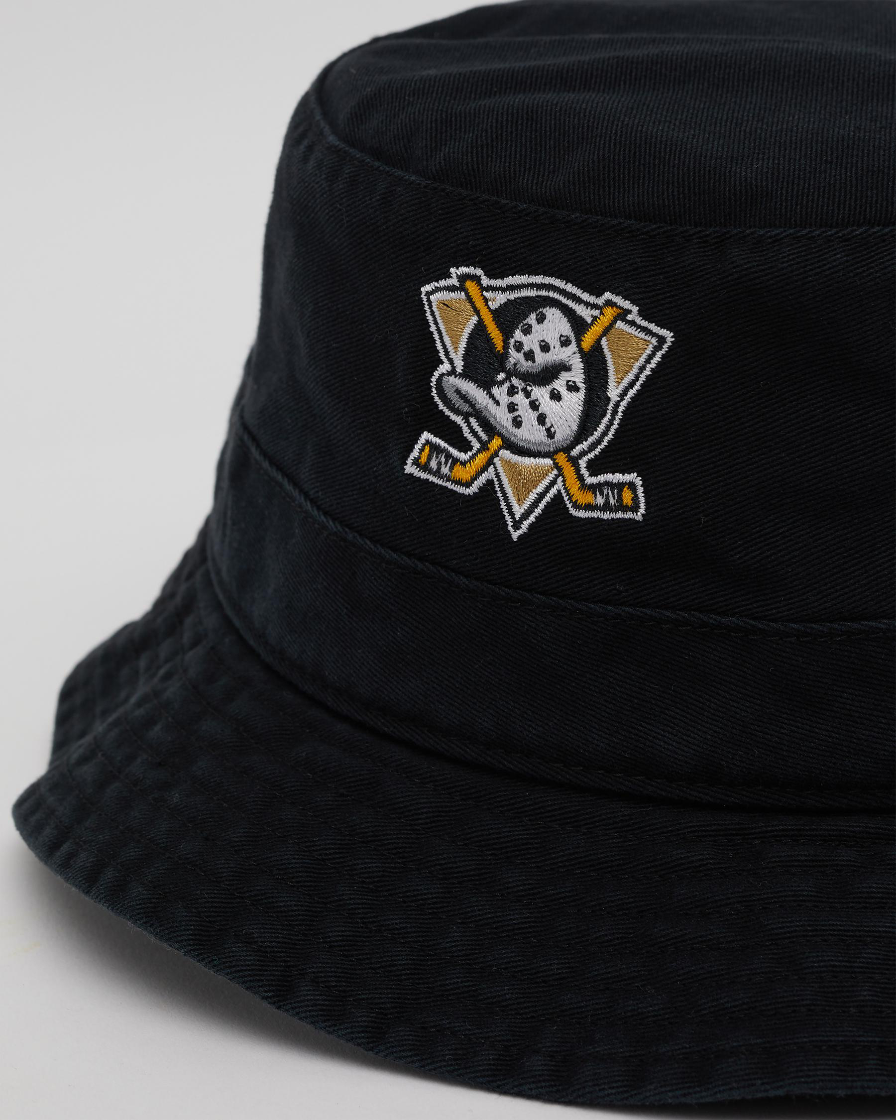 Anaheim Ducks Black '47 Bucket Hat  Shop '47 Lifestyle Hats & Caps – '47  Brand