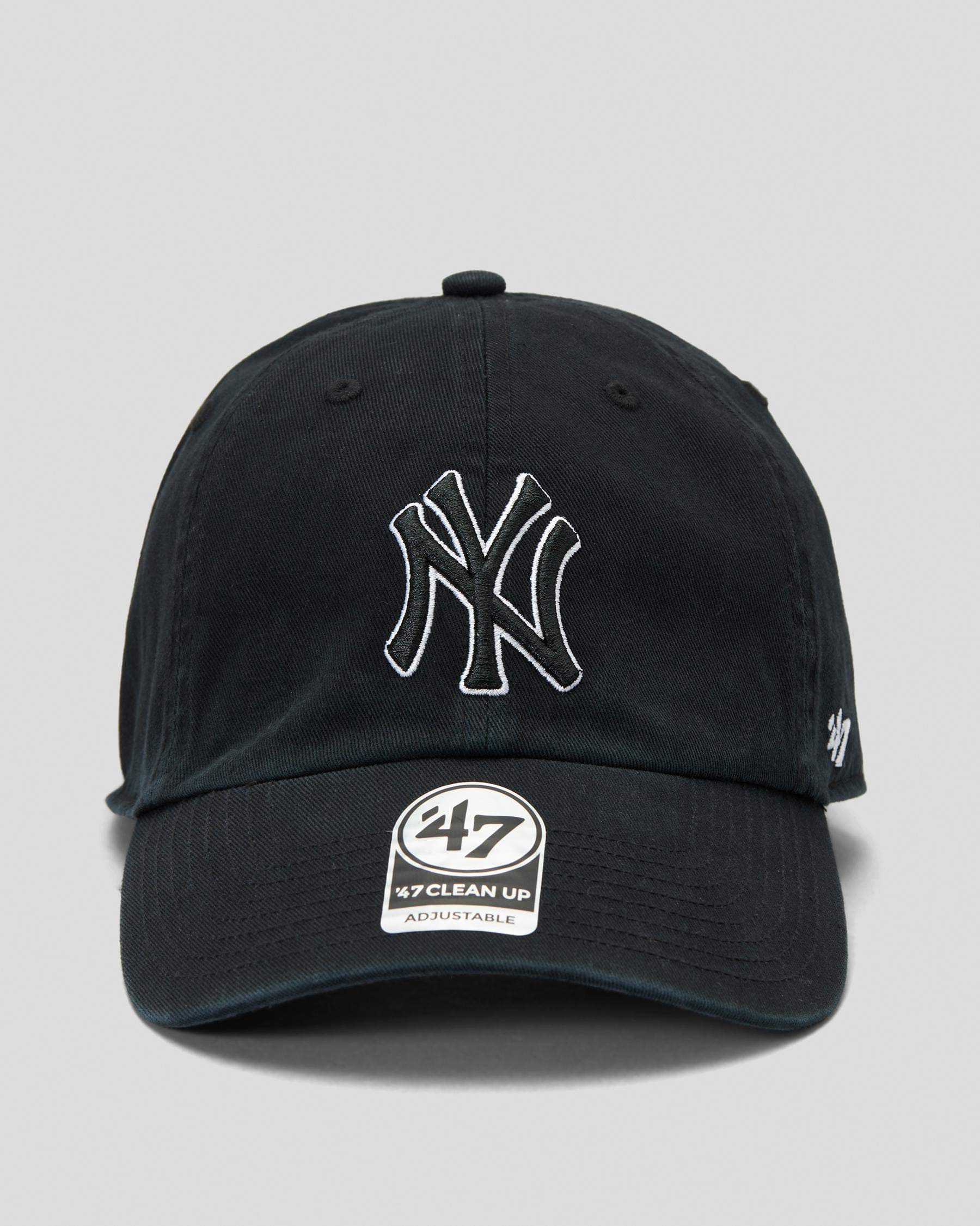 Forty Seven NY Yankees Cap In Black/white - FREE* Shipping & Easy