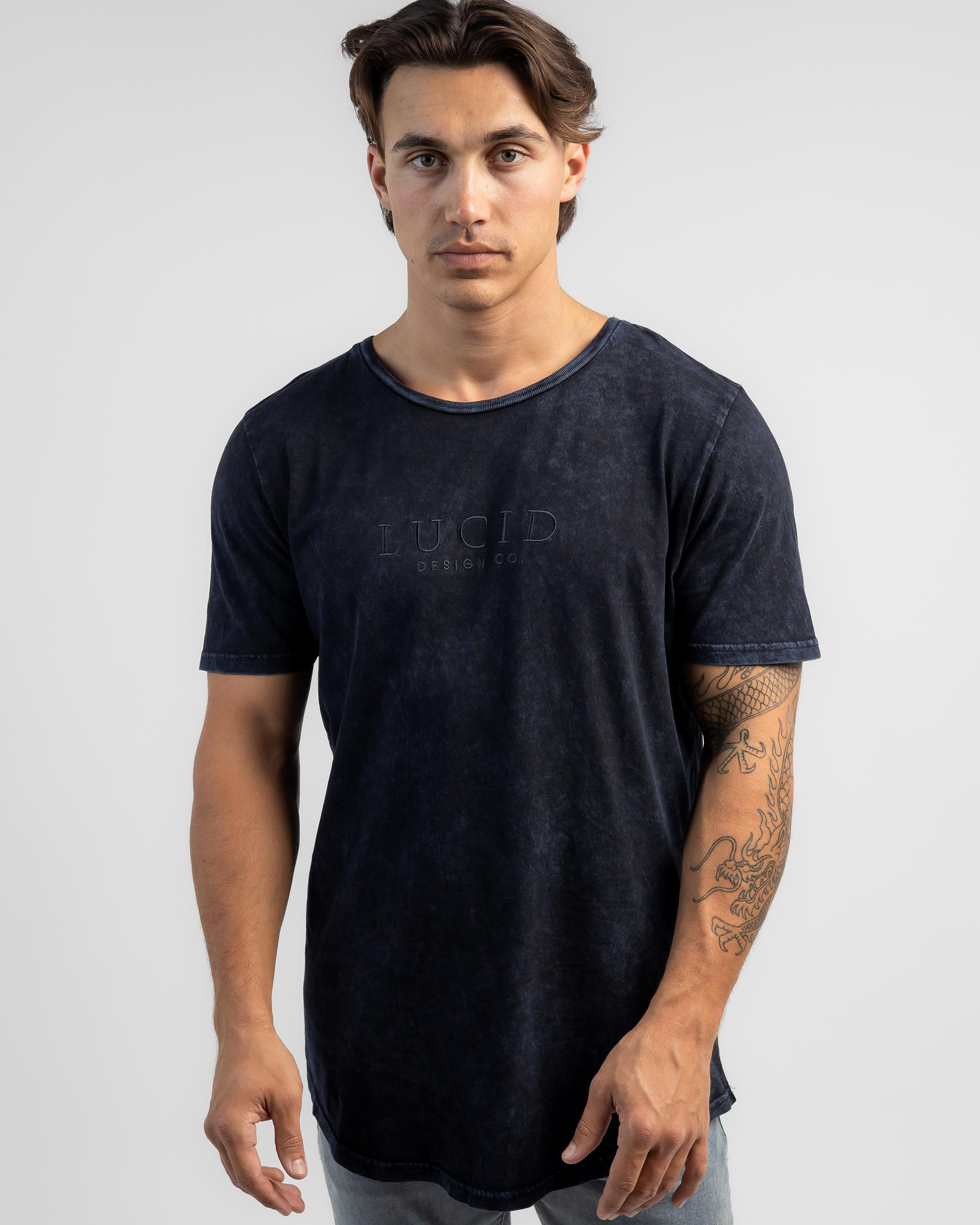 Lucid Praise T-Shirt In Navy Acid | City Beach Australia