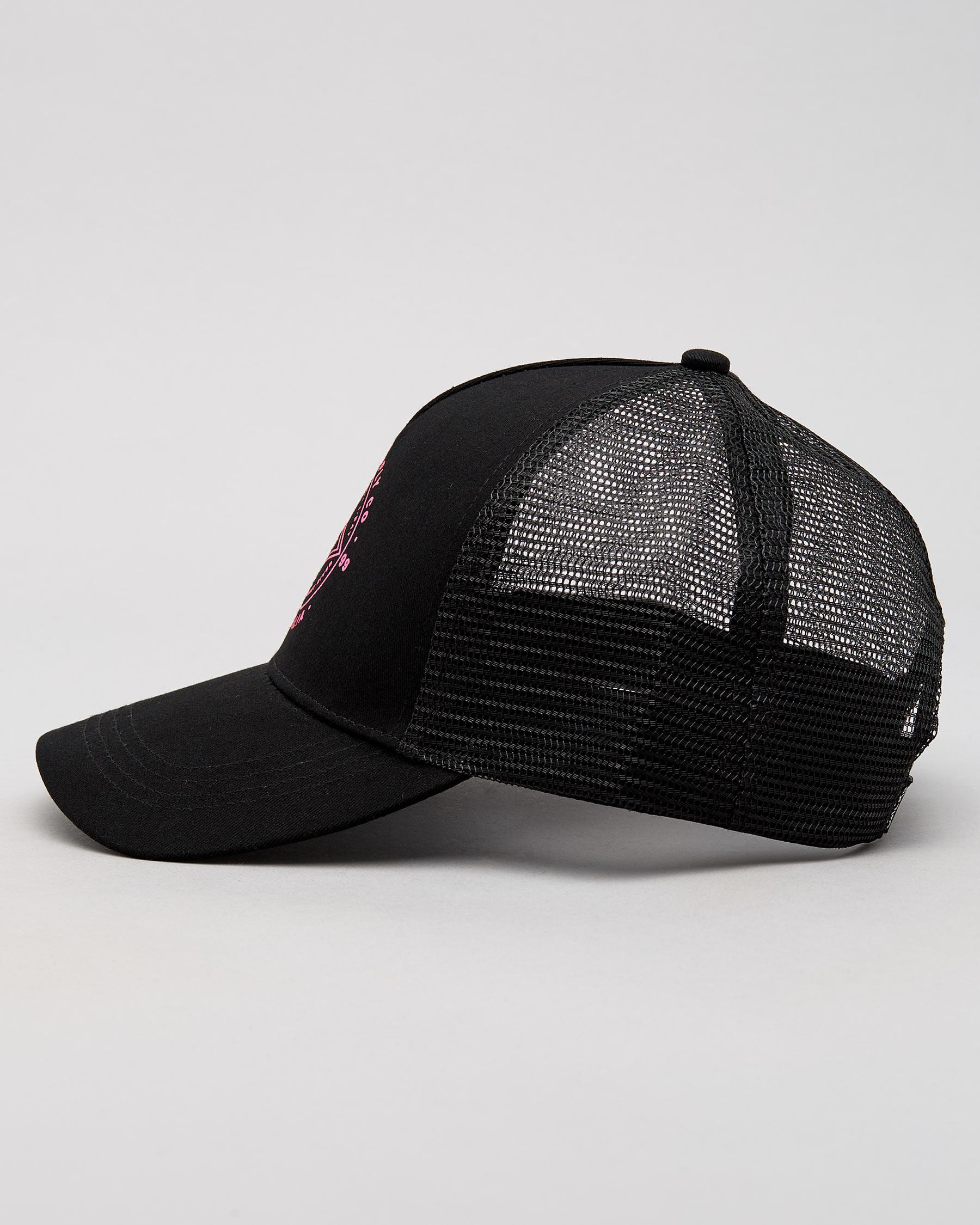 Shop Jacks Breaker Trucker Cap In Black - Fast Shipping & Easy Returns ...