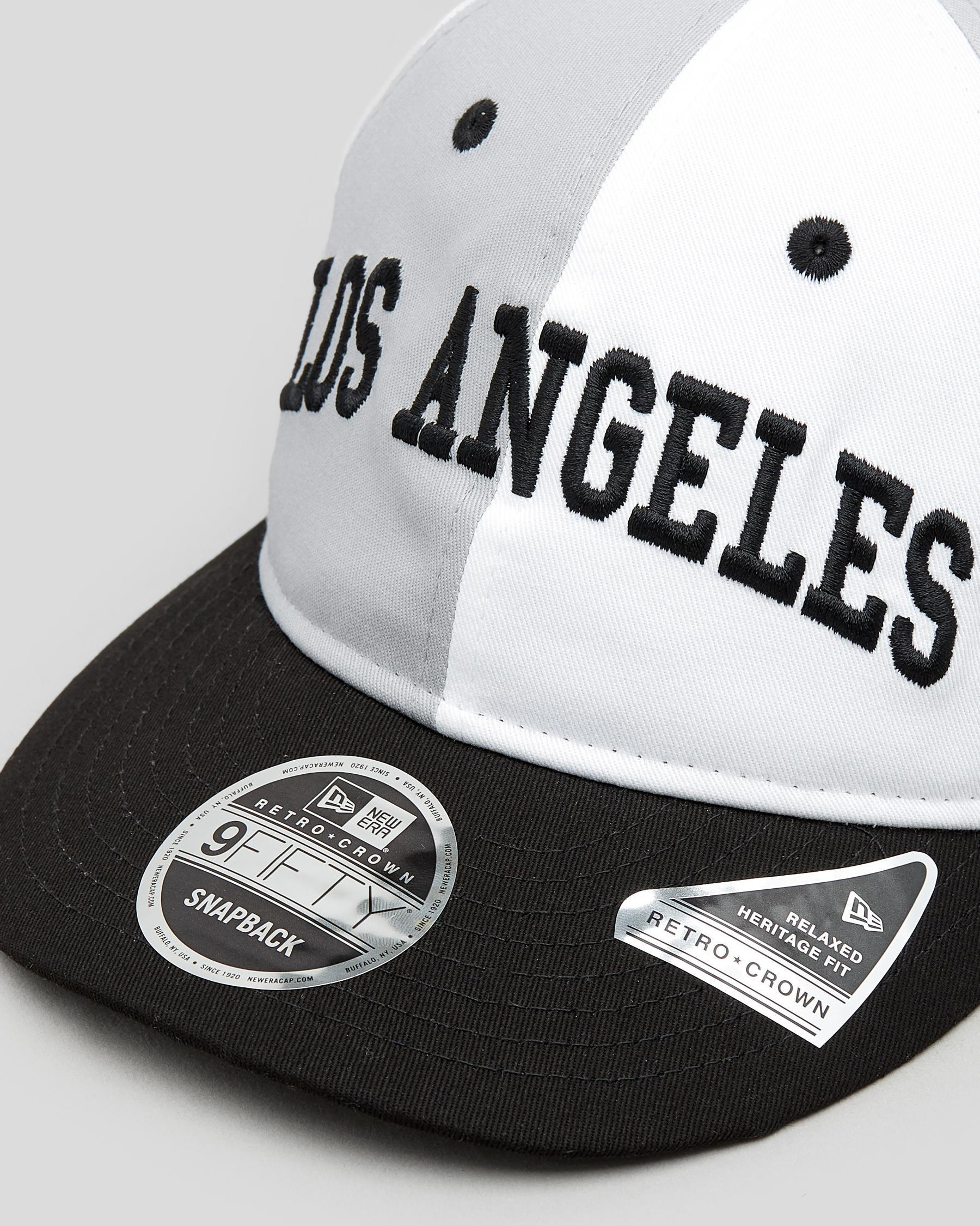 New Era 9FIFTY Los Angeles Dodgers White Crown Cap