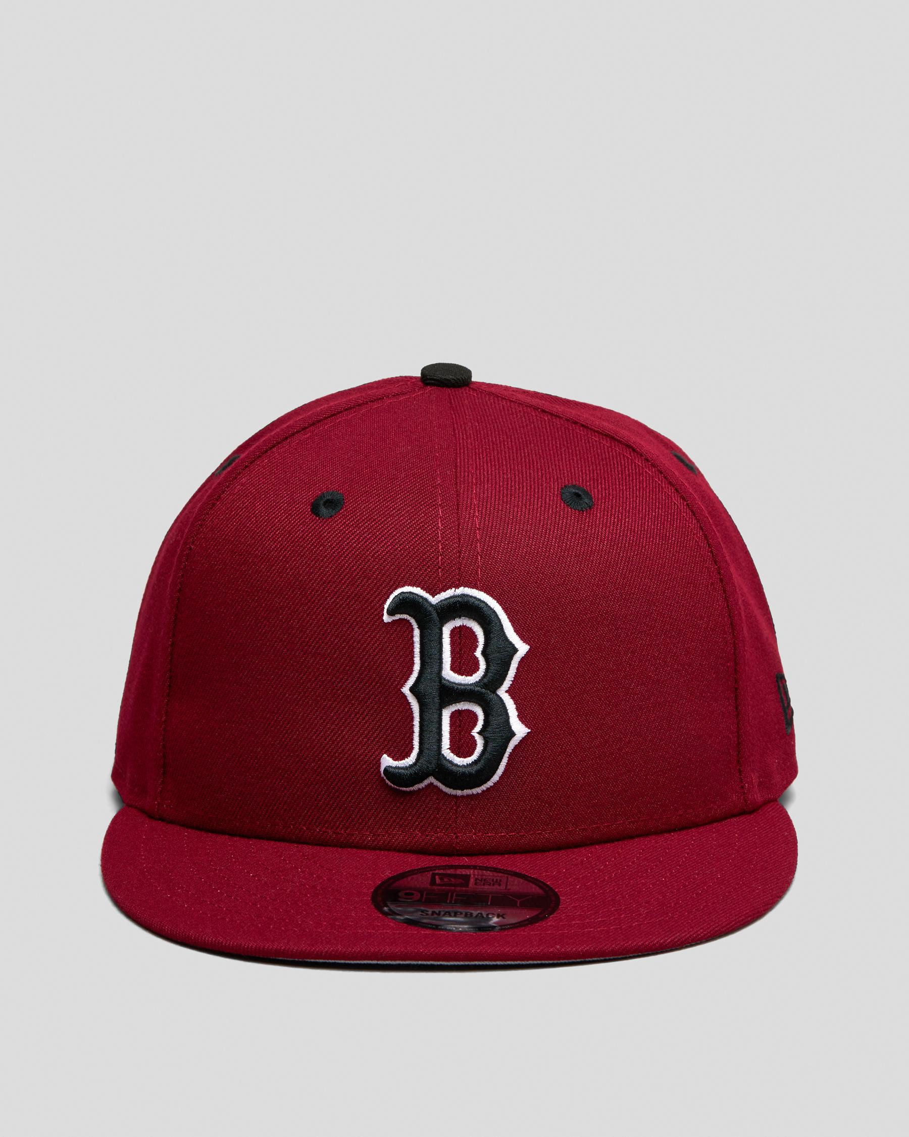 New Era Mens MLB Boston Red Sox City Connect 9Fifty Snapback Hat