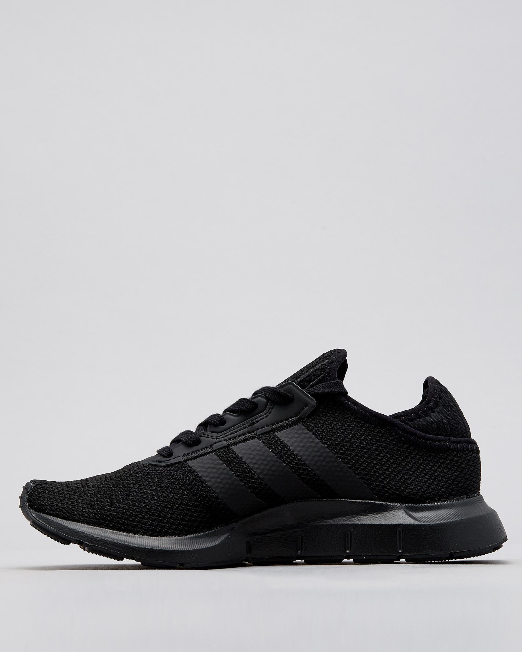 Shop adidas Swift Run X Shoes In Core Black/core Black/core Bla - Fast ...