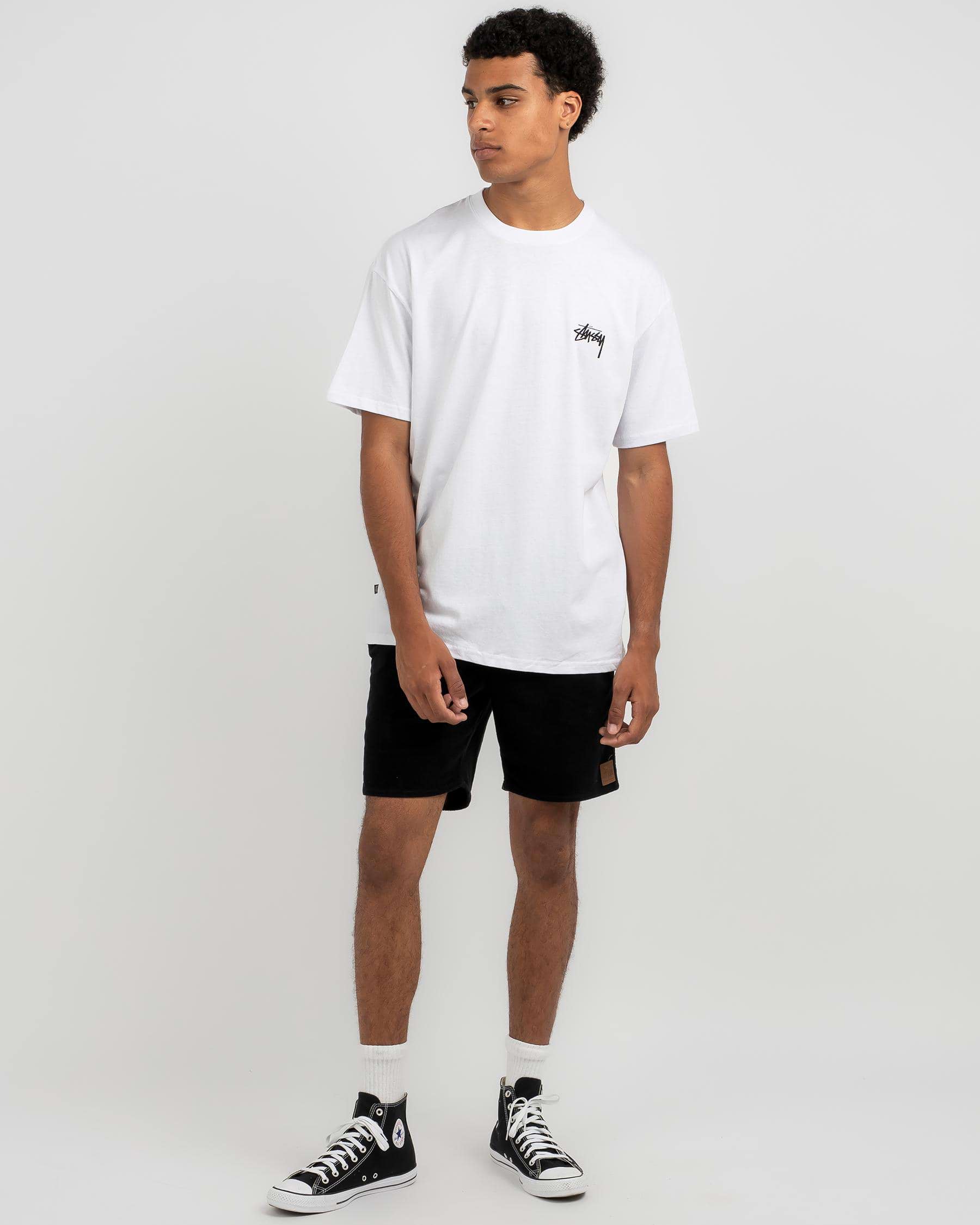 Shop Stussy Ace T-Shirt In White - Fast Shipping & Easy Returns - City ...