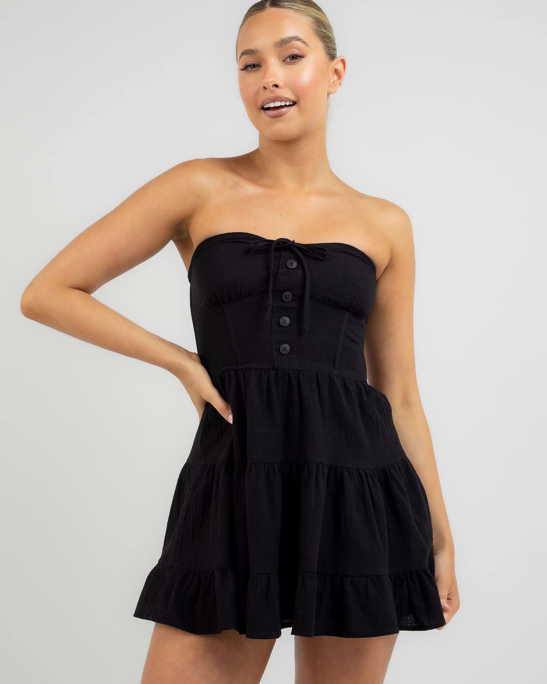 Shop Mooloola Knox Dress In Black - Fast Shipping & Easy Returns - City ...