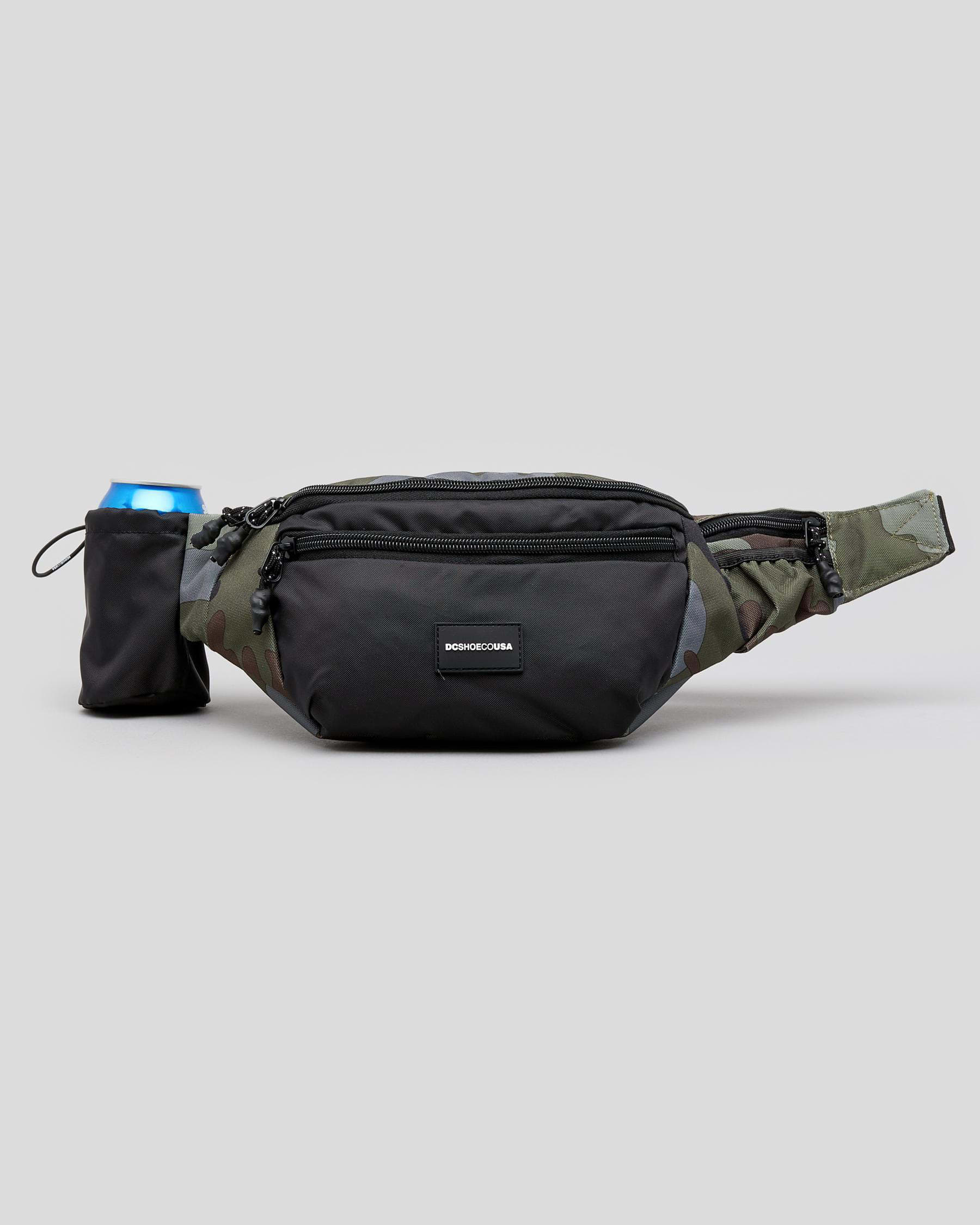 DC Shoes Dude Waist Bag In Woodland Camo Castlerock - Fast Shipping ...