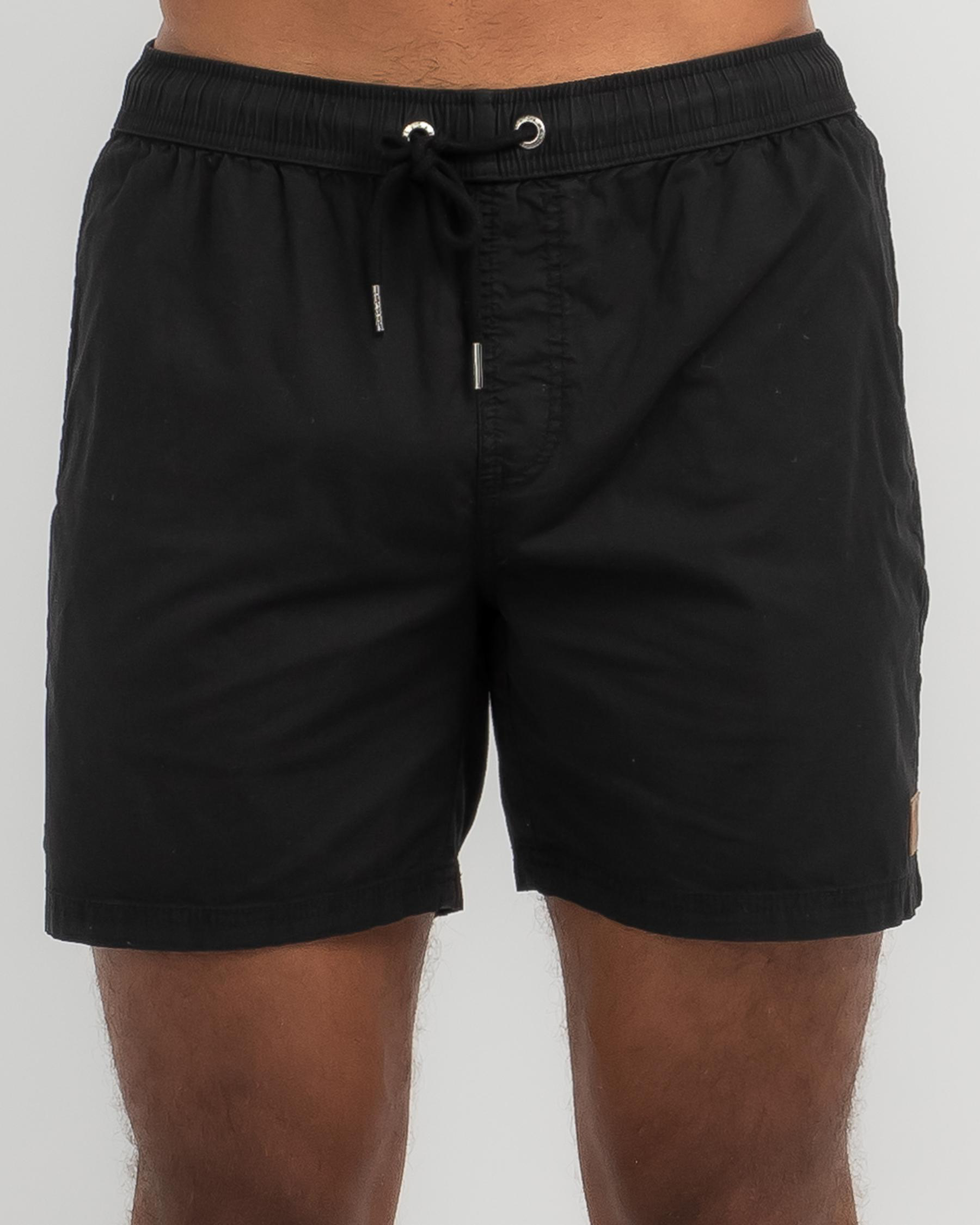 Lucid Active Mully Shorts In Black - Fast Shipping & Easy Returns ...