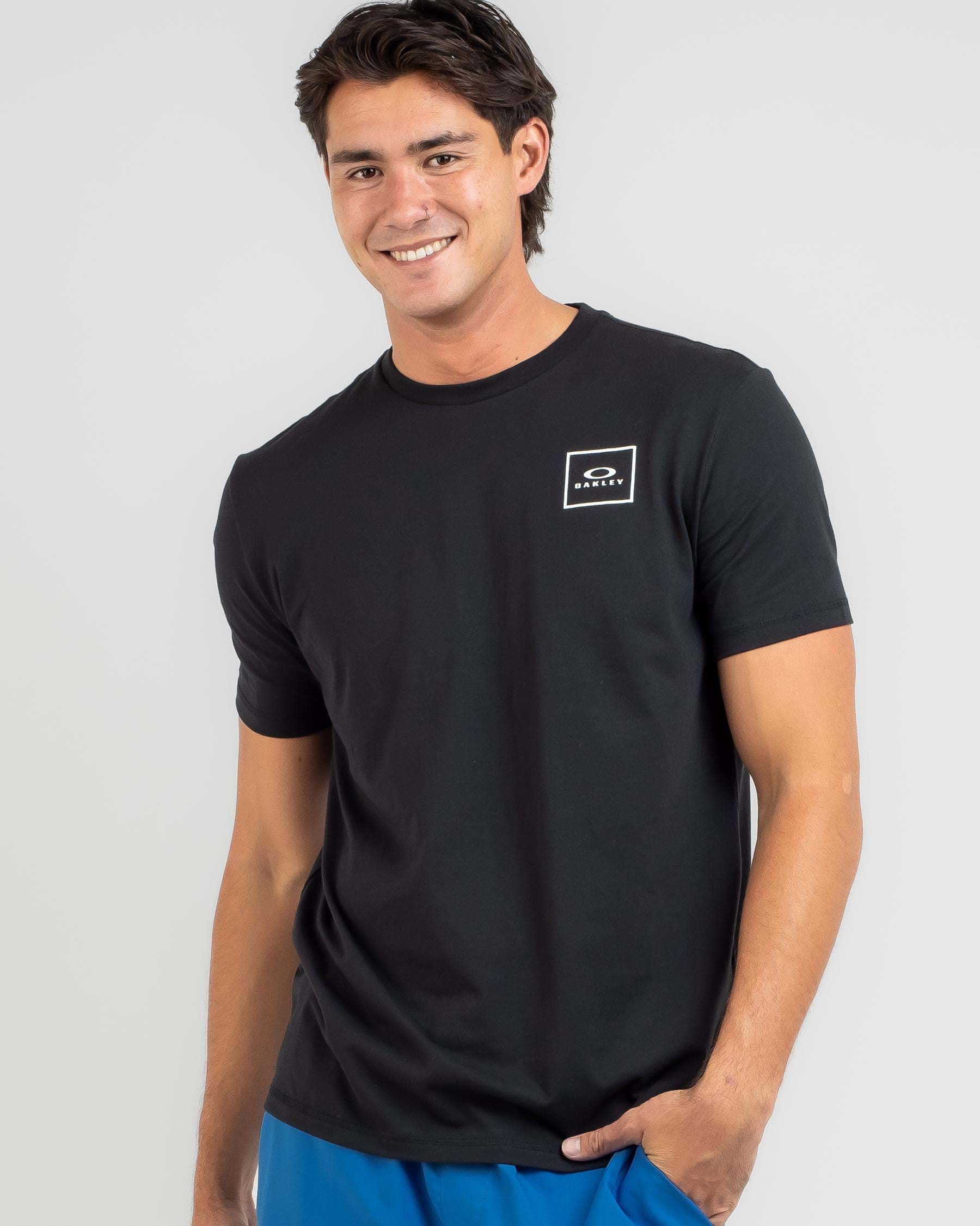 Shop Oakley Double Jack T-Shirt In Blackout - Fast Shipping & Easy ...