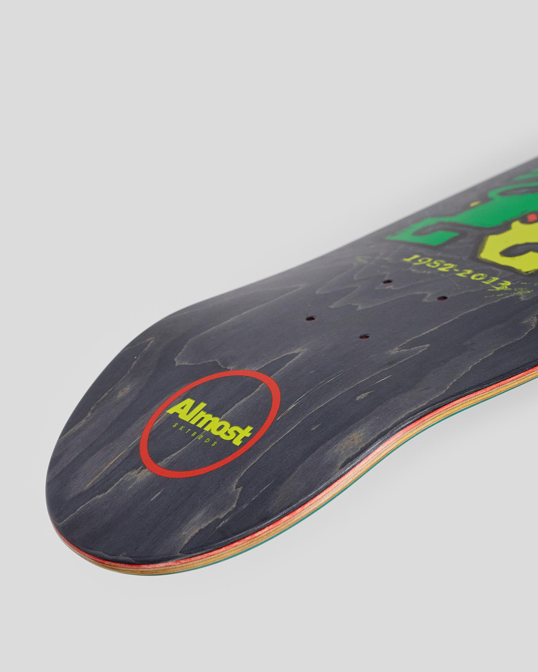 ALMOST Planche skate LEWIS RASTA LION R7 Marnell 8.0