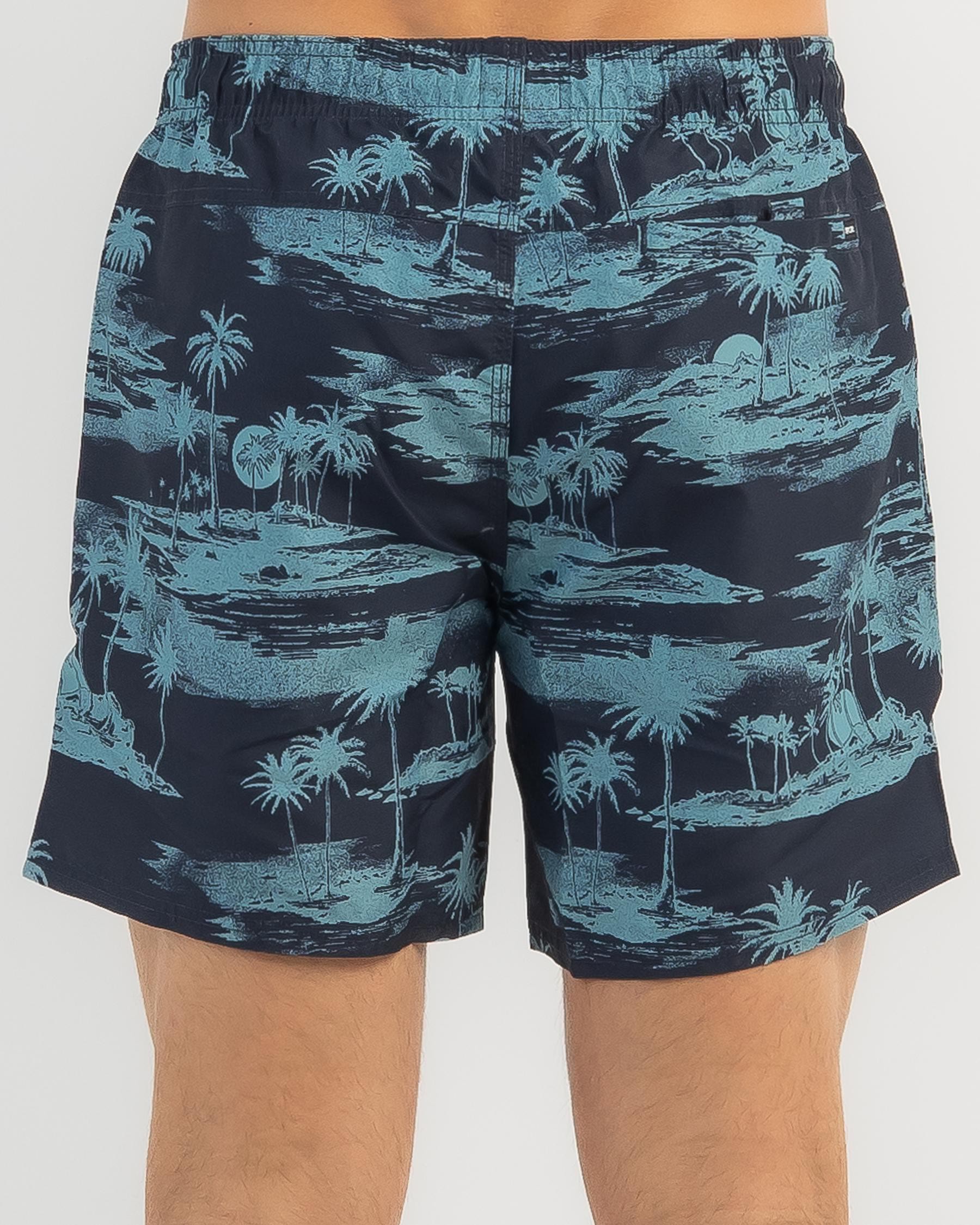 Shop Rip Curl Dreamers Volley Shorts In Dark Navy - Fast Shipping ...