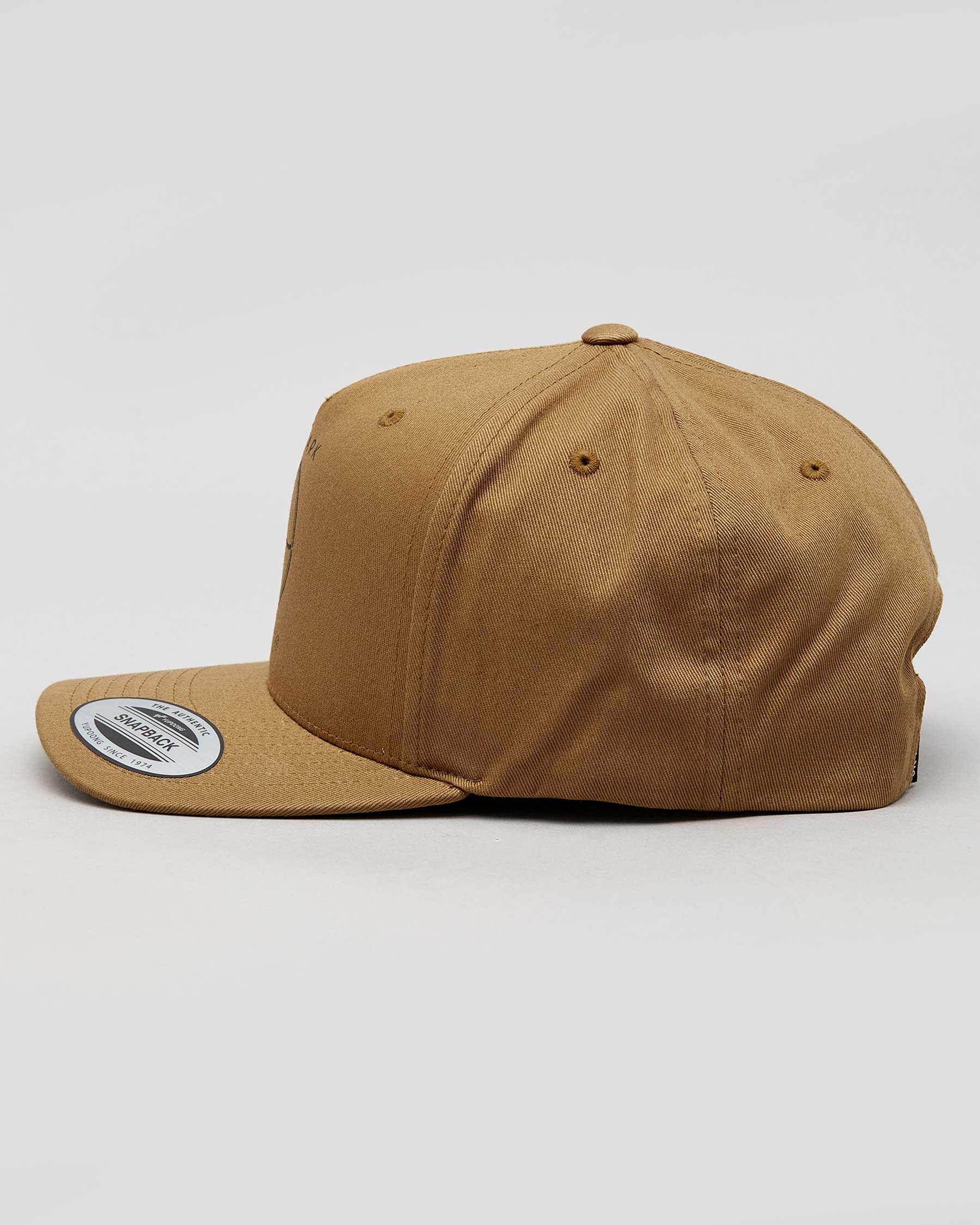 Shop Skylark Inbound Snapback Cap In Brown - Fast Shipping & Easy ...