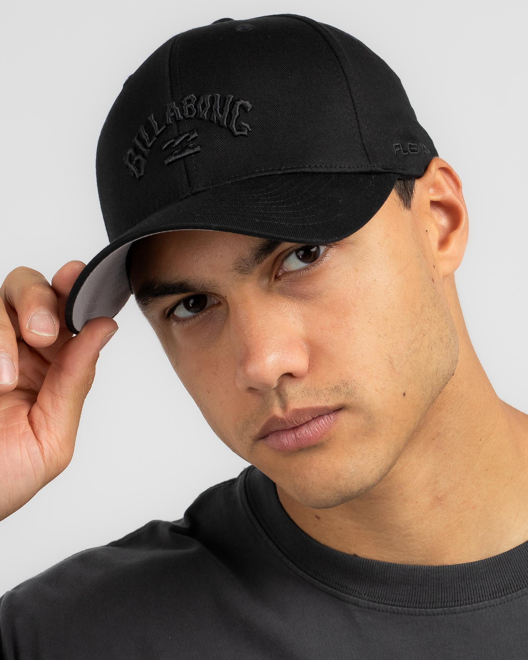 Shop Billabong Arch Flexfit Cap In Stealth - Fast Shipping & Easy ...