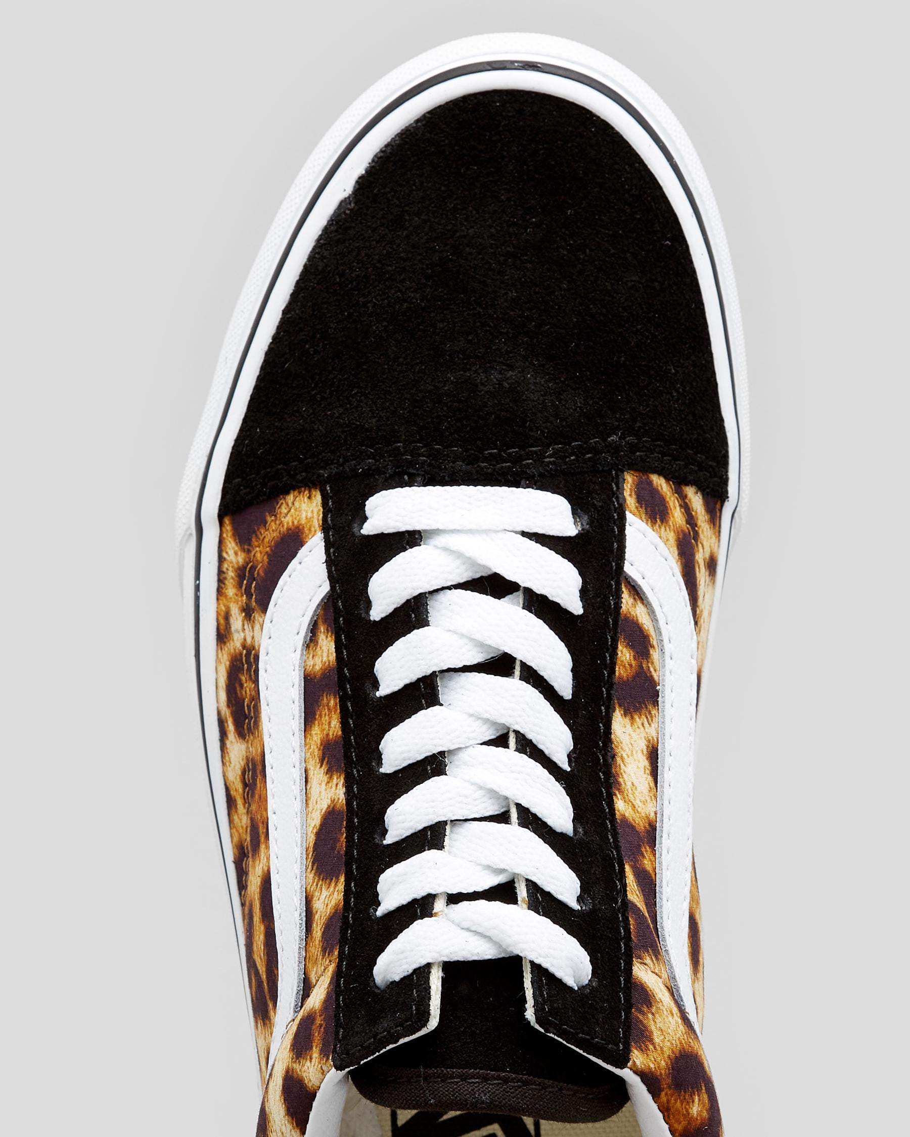 Leopard print sale vans australia