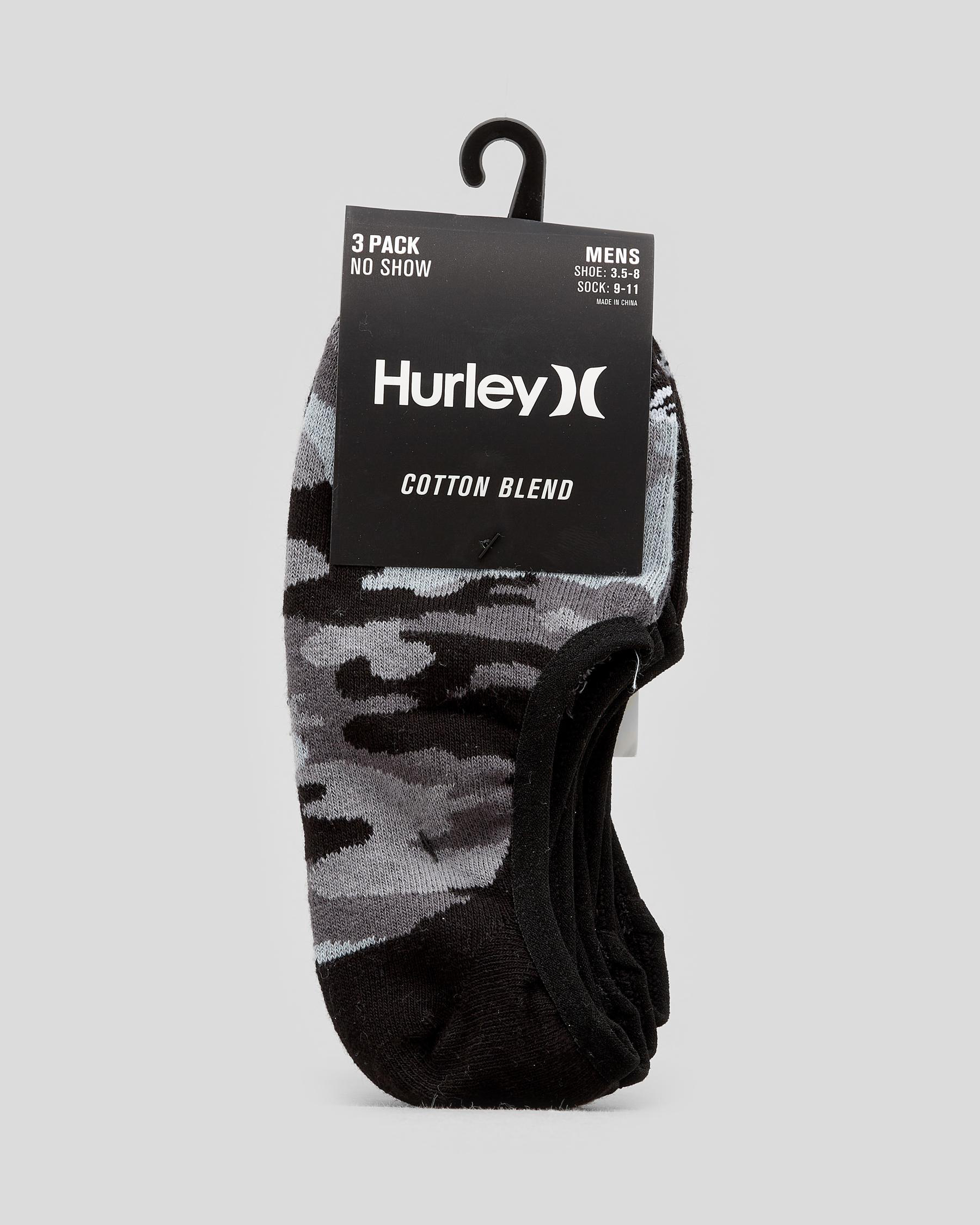 hurley no show socks