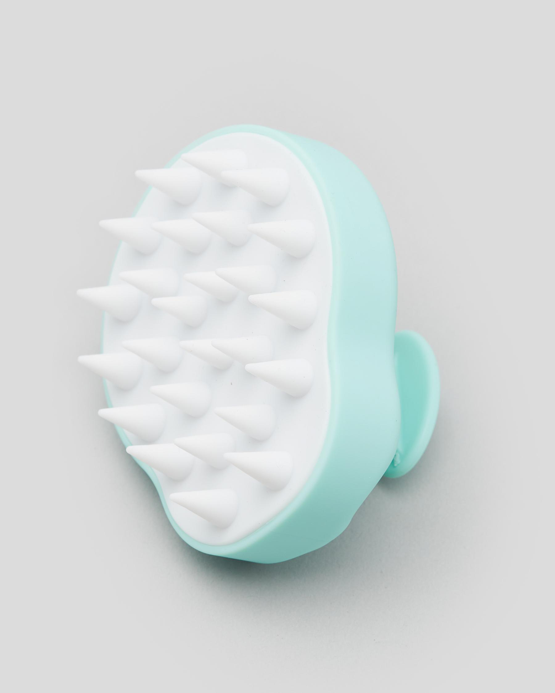 Mooloola Massaging Hair Brush In Aqua - Fast Shipping & Easy Returns ...