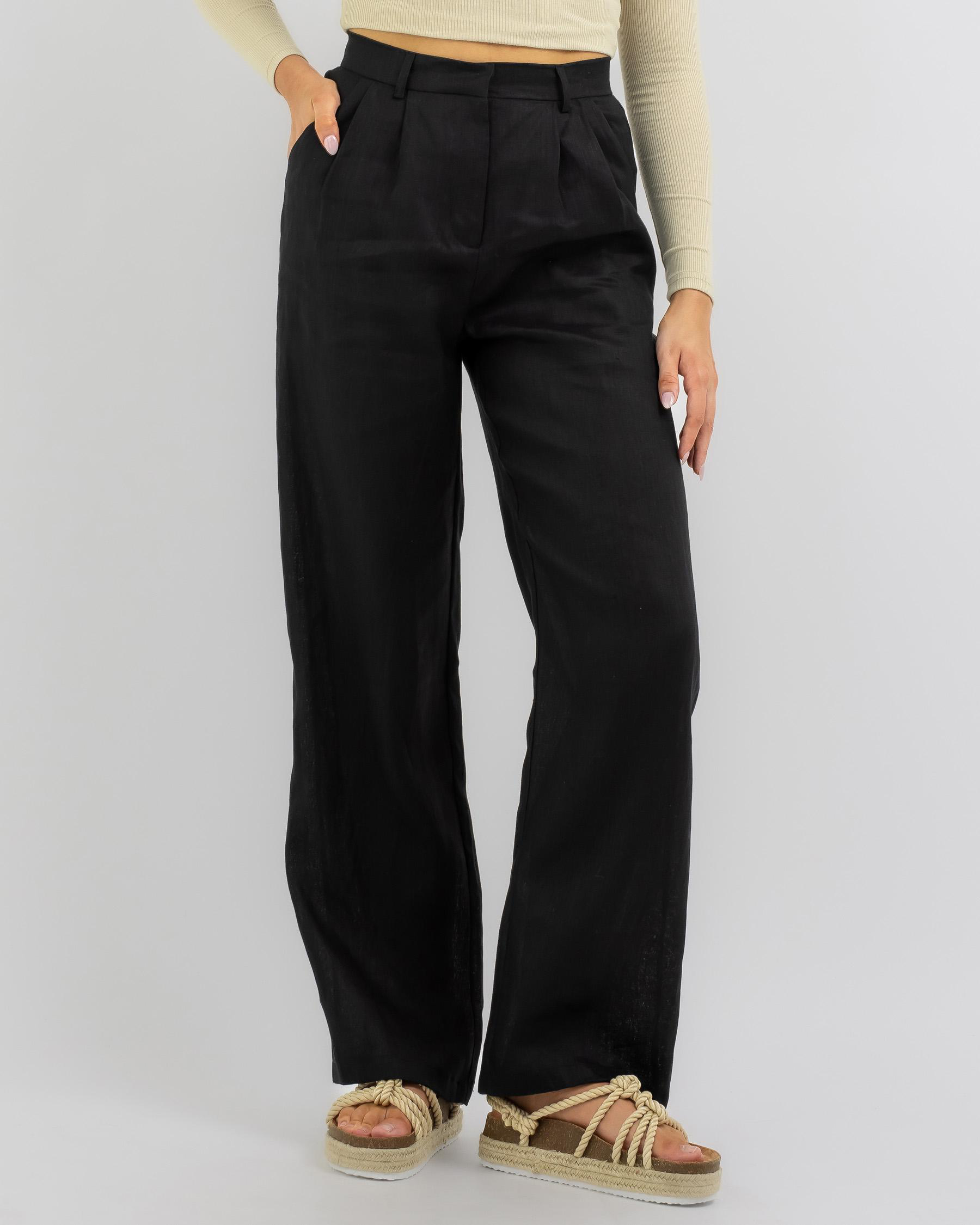 YH & Co Amelie Pants In Black - FREE* Shipping & Easy Returns - City ...