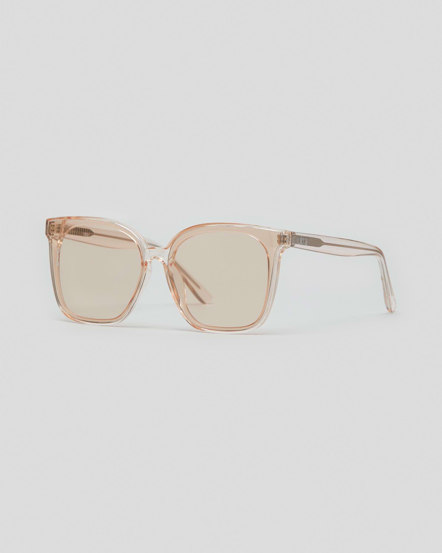 Shop Otra Eyewear Betty Sunglasses In Light Brown Fast Shipping And Easy Returns City Beach 0890