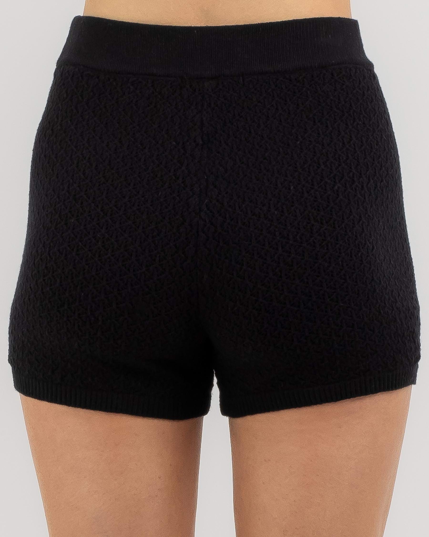 Shop Ava And Ever Kensington Bike Shorts In Black - Fast Shipping ...