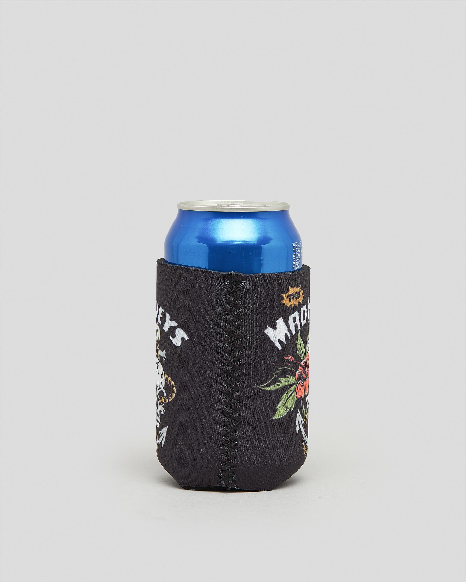 The Mad Hueys Dirty Vacay Stubby Cooler In Black - Fast Shipping & Easy ...