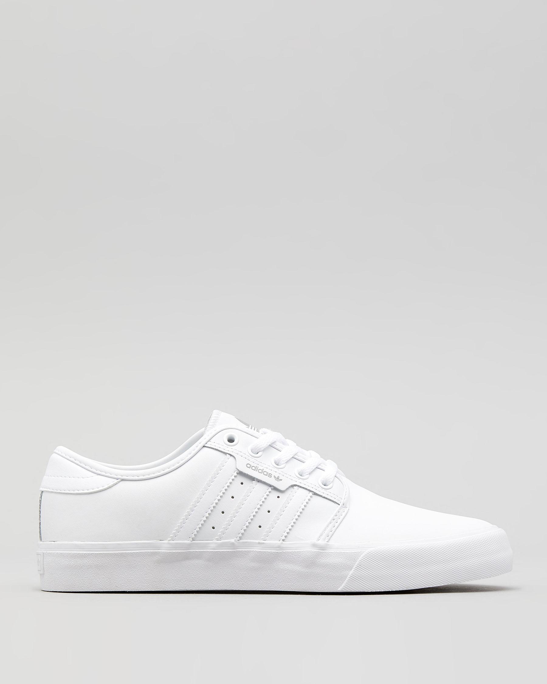 Shop adidas Womens Seeley Shoes In White - Fast Shipping & Easy Returns ...