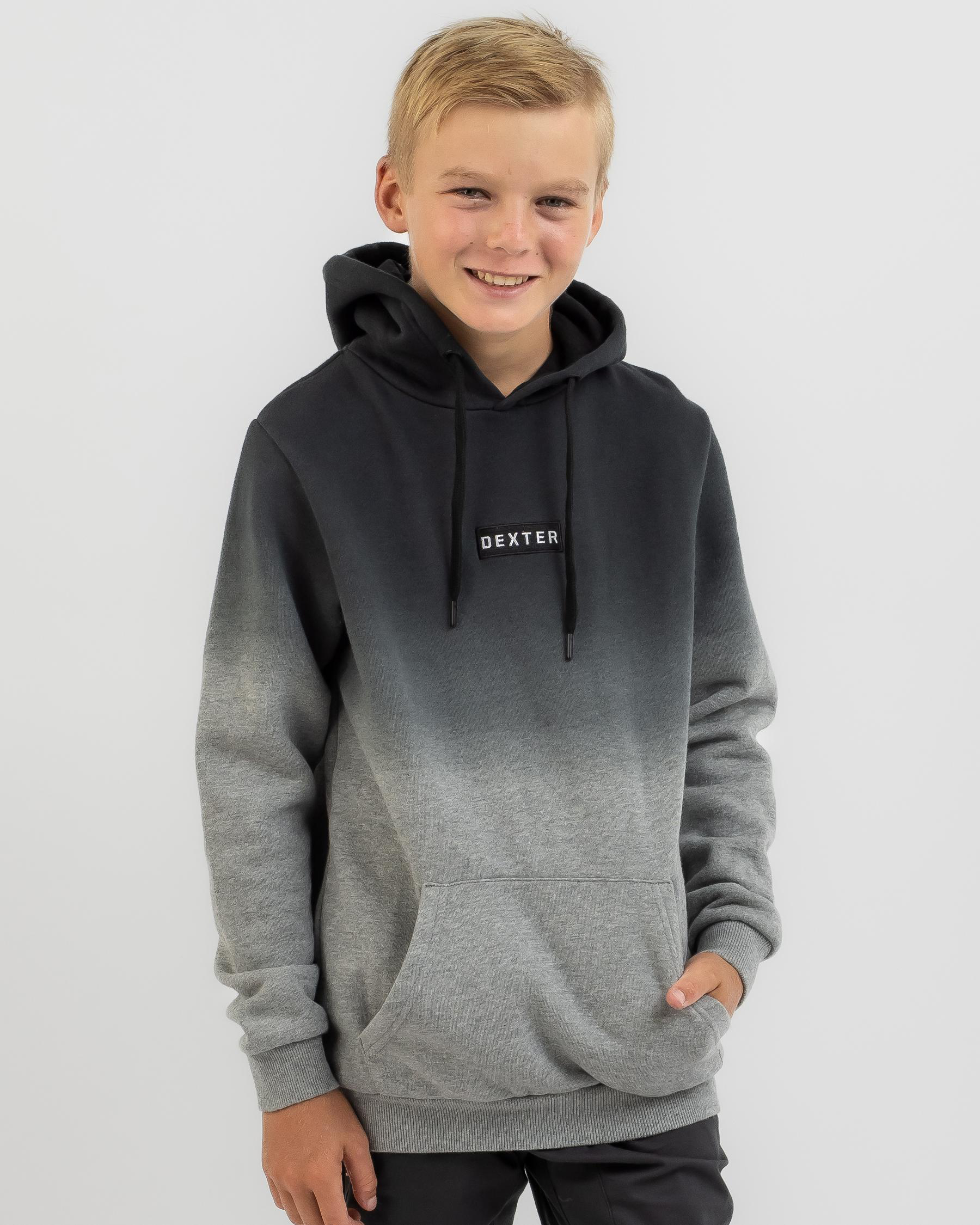 Shop Dexter Boys' Rejuvenate Sweatshirt In Black - Fast Shipping & Easy ...