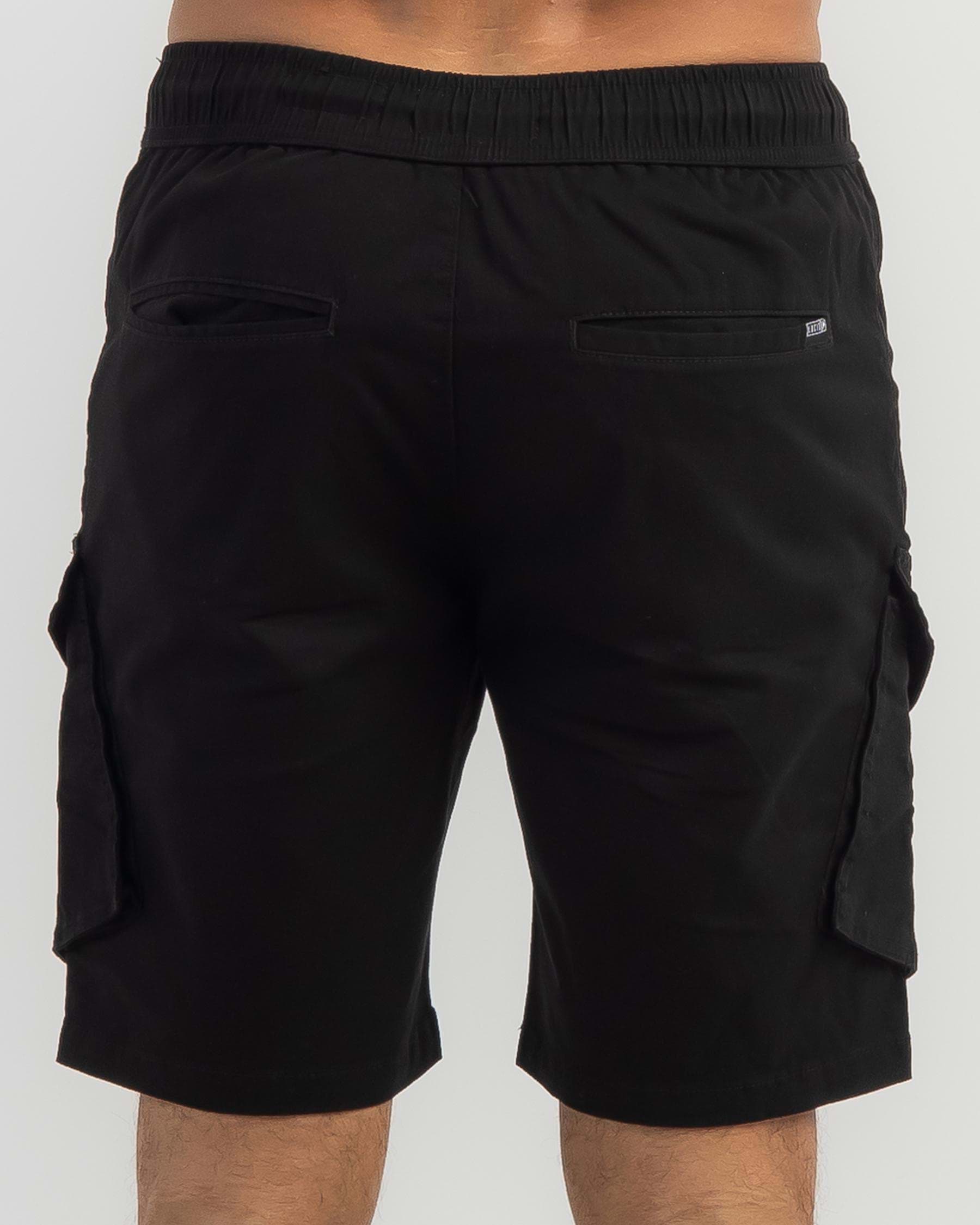 Shop Lucid Ranked Walk Shorts In Black - Fast Shipping & Easy Returns ...