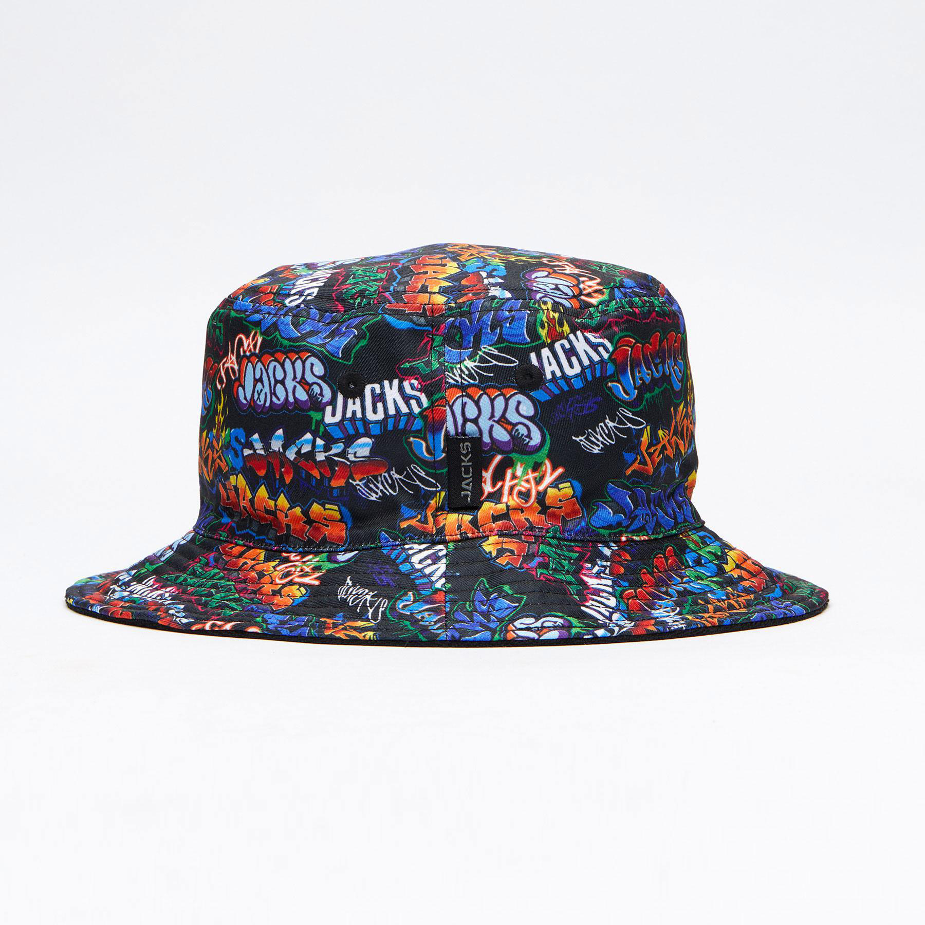 Shop Jacks Boys Spray Bucket Hat In Multi/black - Fast Shipping & Easy ...