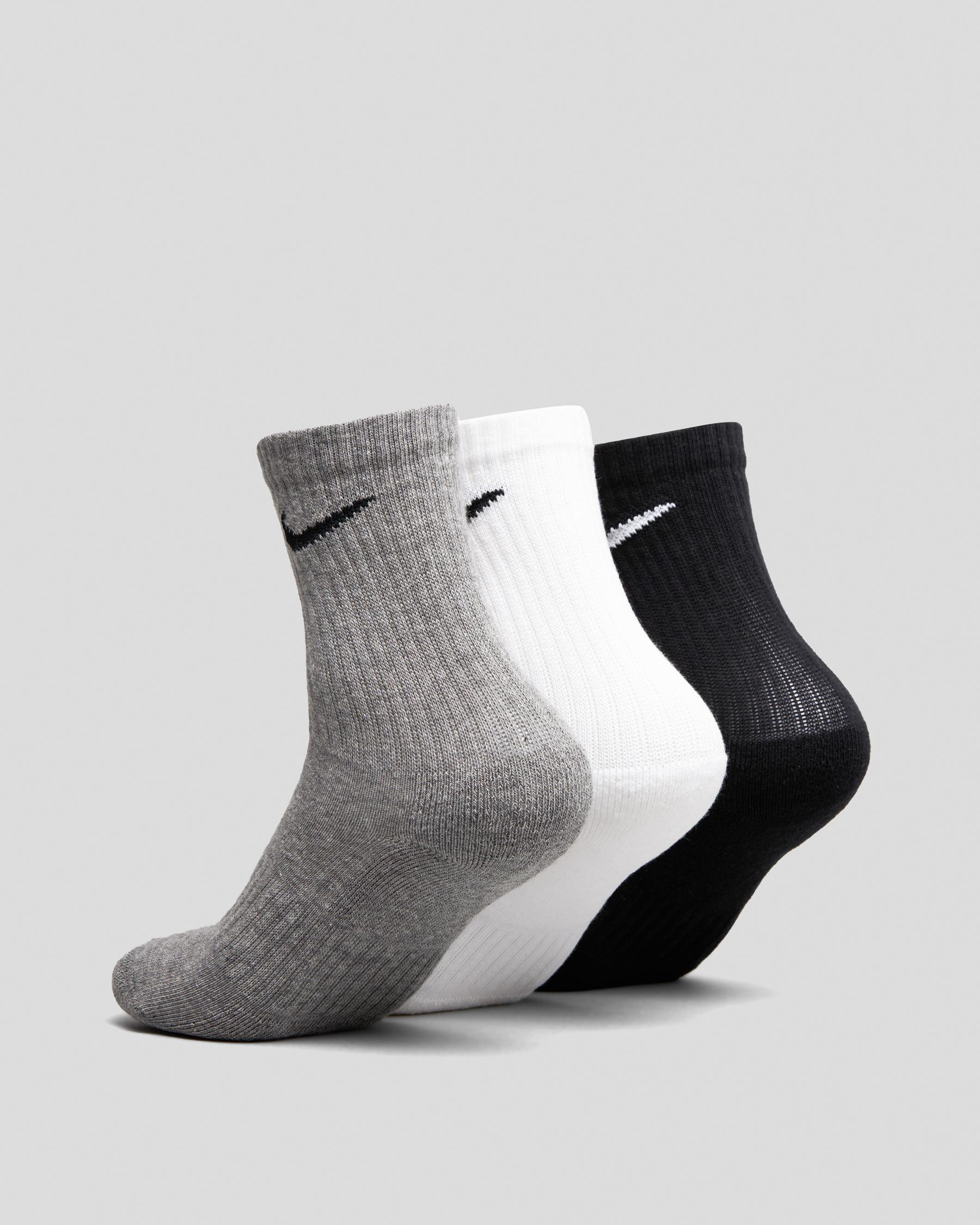 Shop Nike Boys' Perfect Cushion Crew Trai In Multi-colour - Fast ...