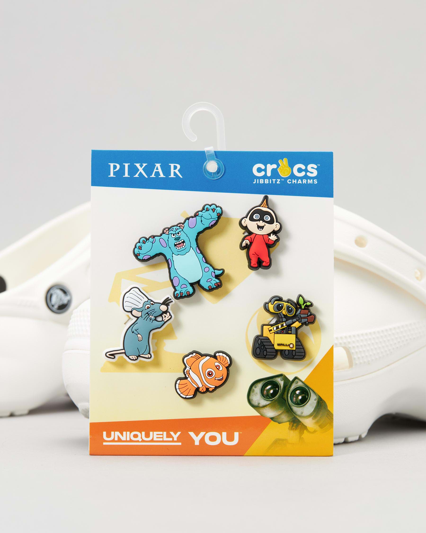 Disneys Pixar 5 Pack Jibbitz Shoe Charm - Crocs