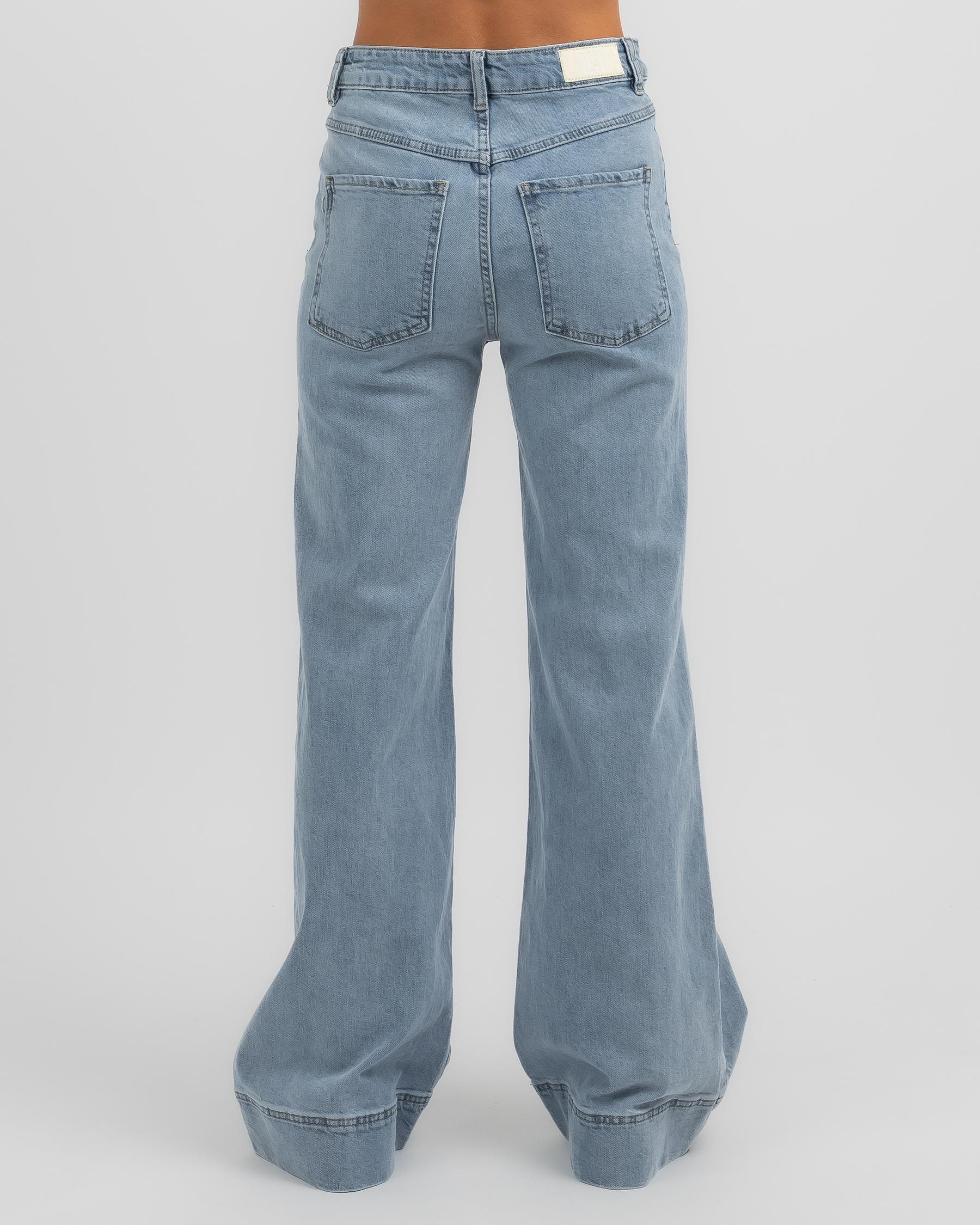 Shop DESU Woodstock Jeans In Light Mid - Fast Shipping & Easy Returns ...