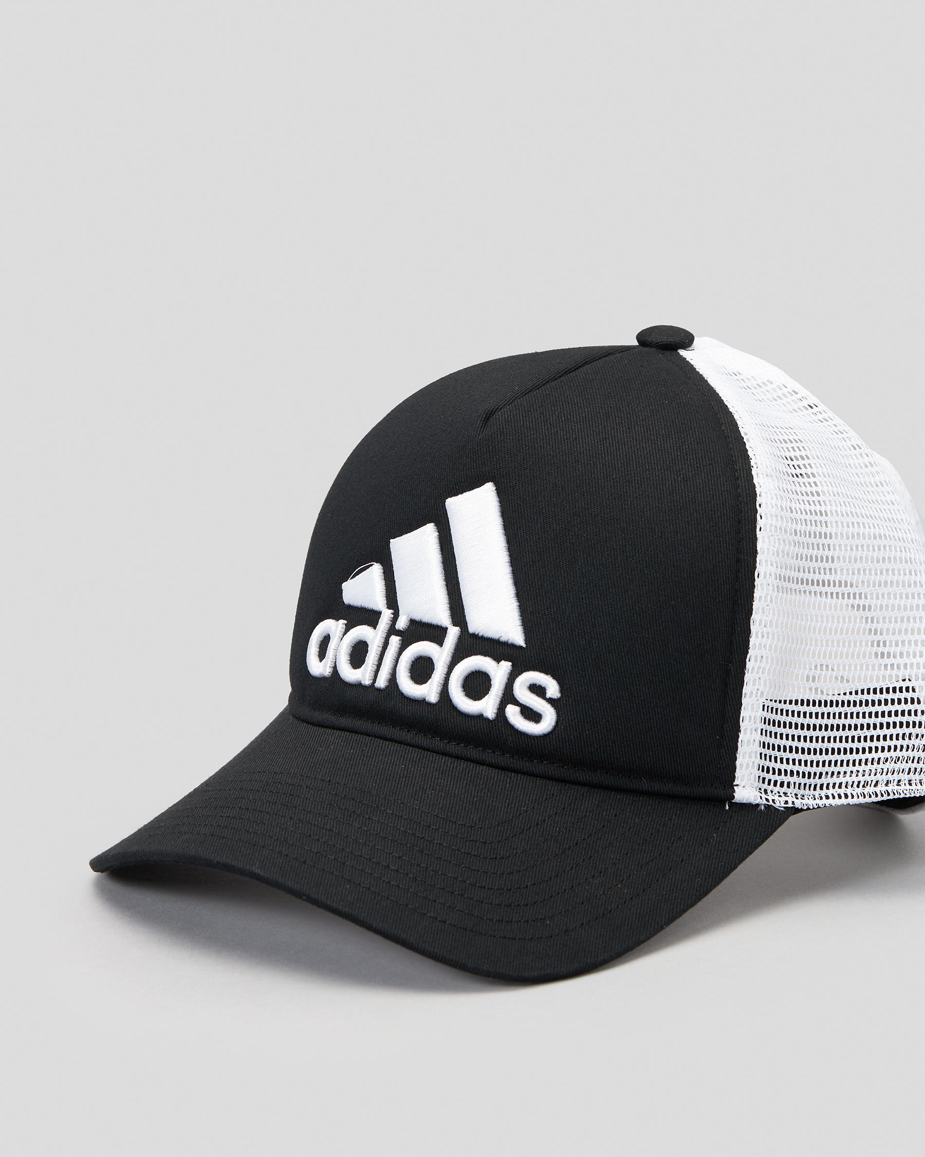 Adidas Trucker Cap In Black/white - FREE* Shipping & Easy Returns ...